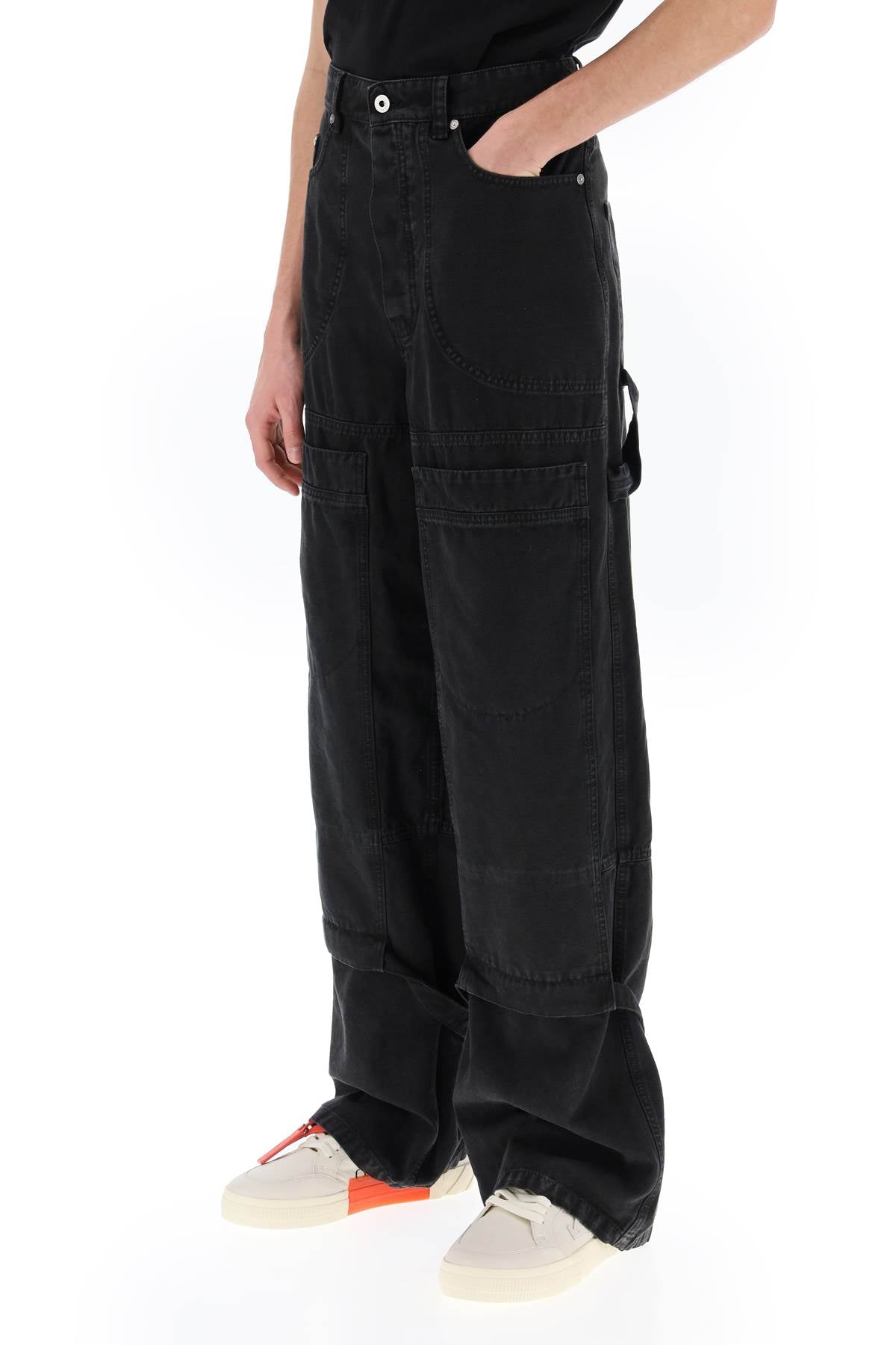 Off-White wide leg cargo pants image 2