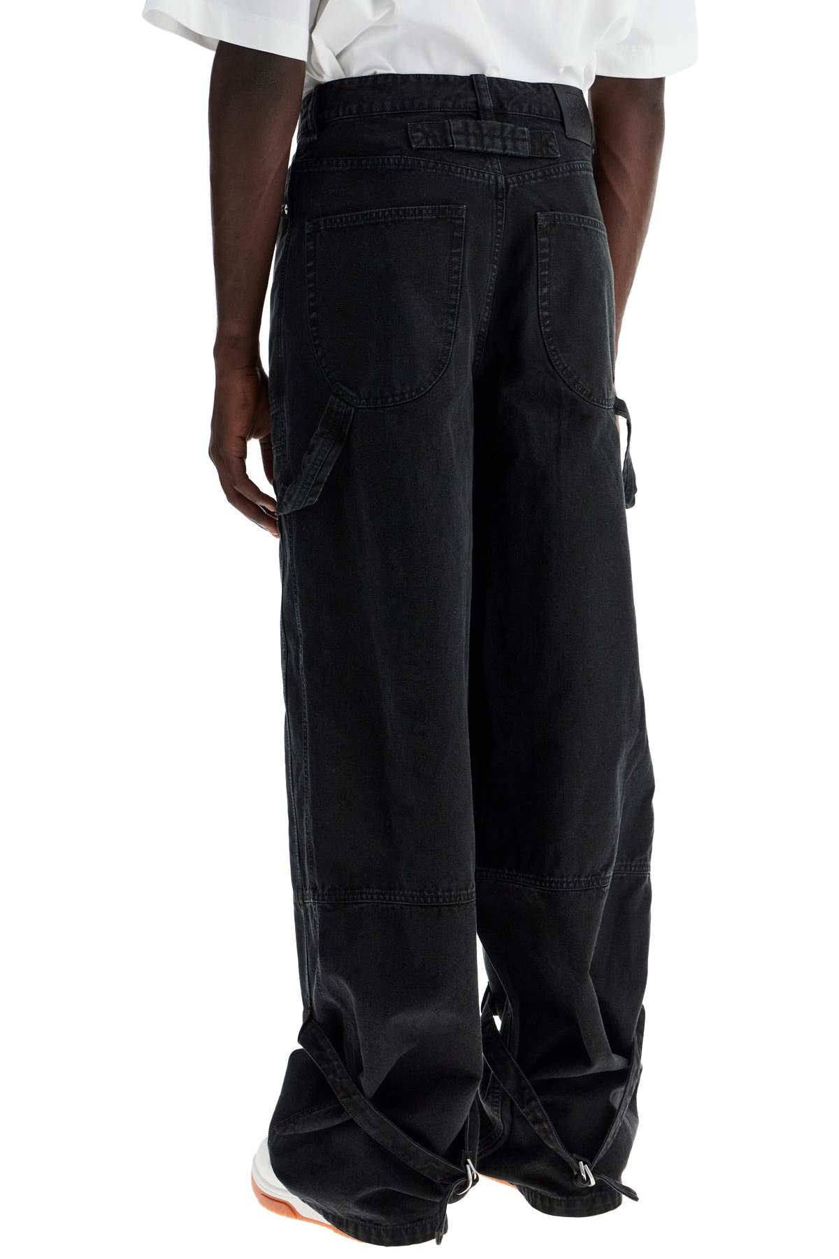 Off-White carpenter canvas pants in image 2