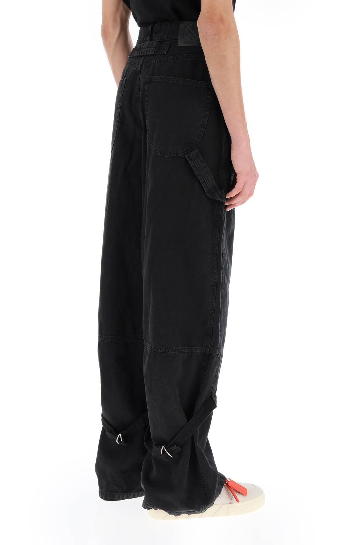 Off-White wide leg cargo pants image 3