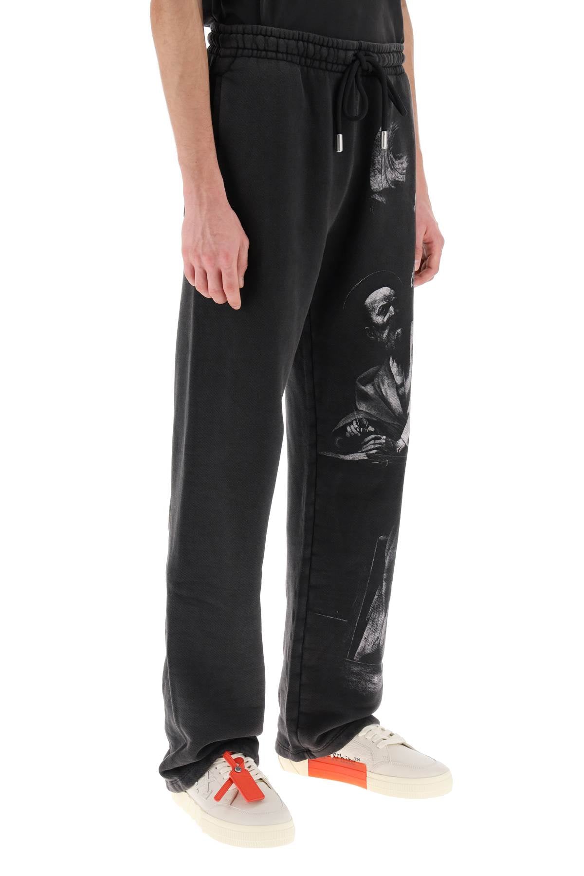 Off-White S. Matthew Straight Cotton Joggers image 1