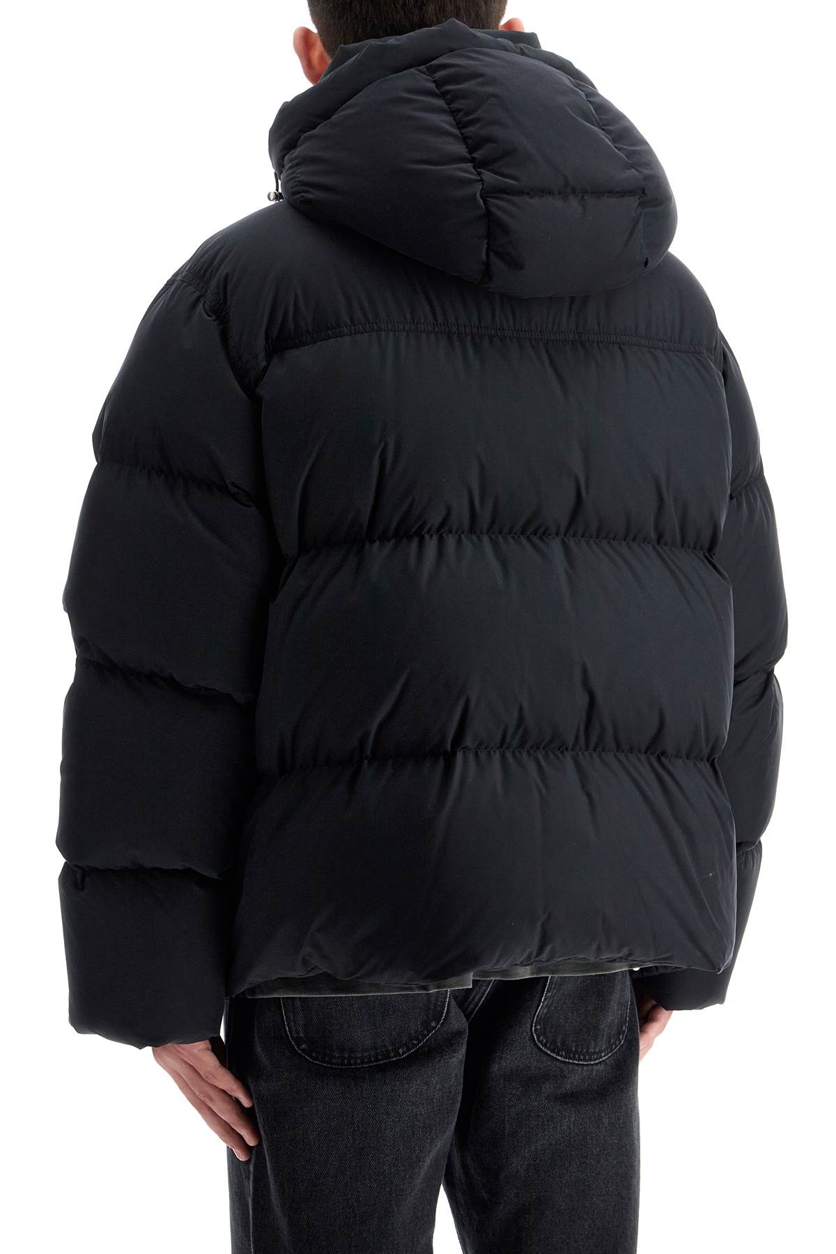 Off-White Men's Logo Patch Puffer Jacket image 2