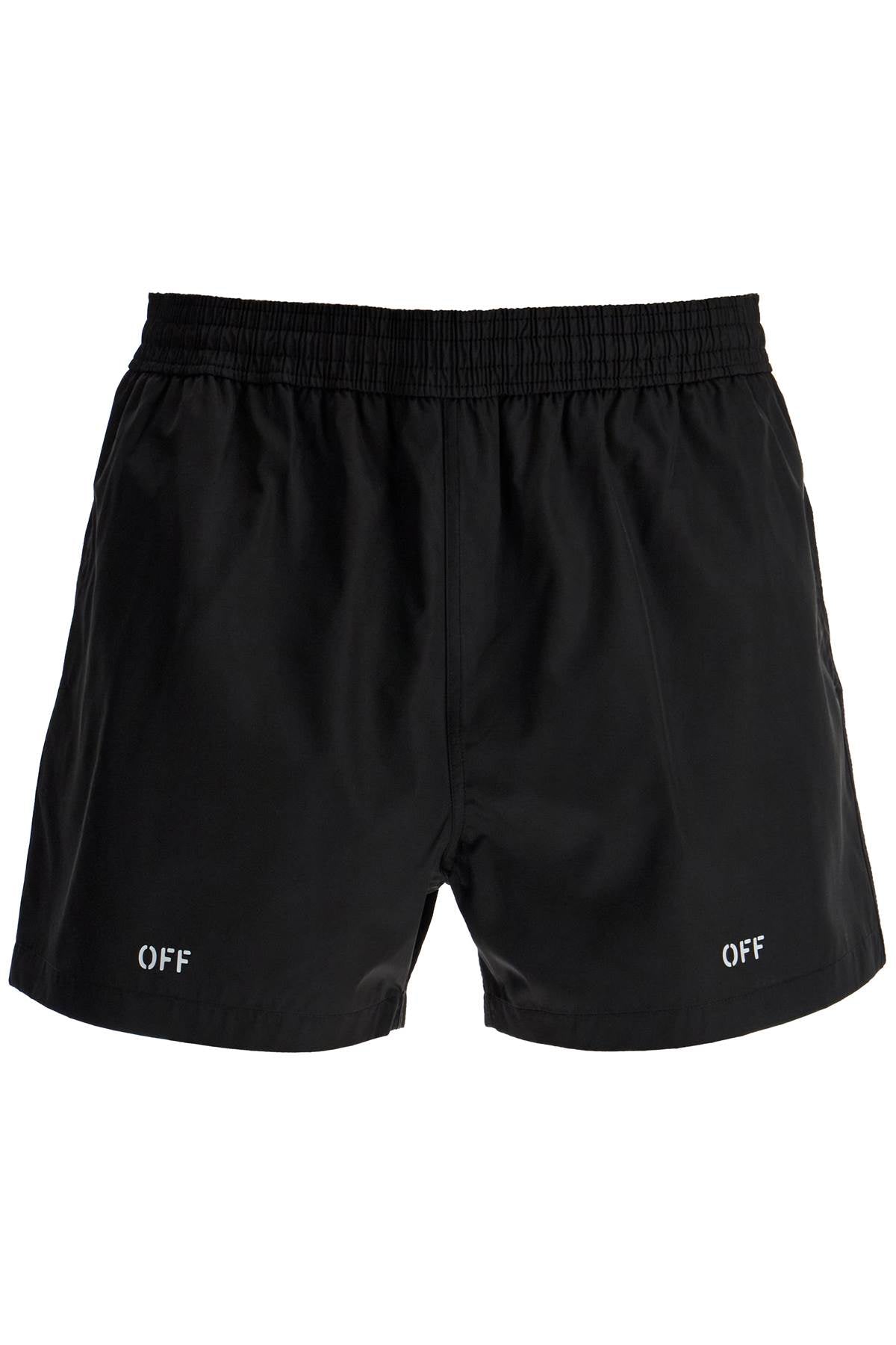 Off-White surfer sea bermuda shorts image 0