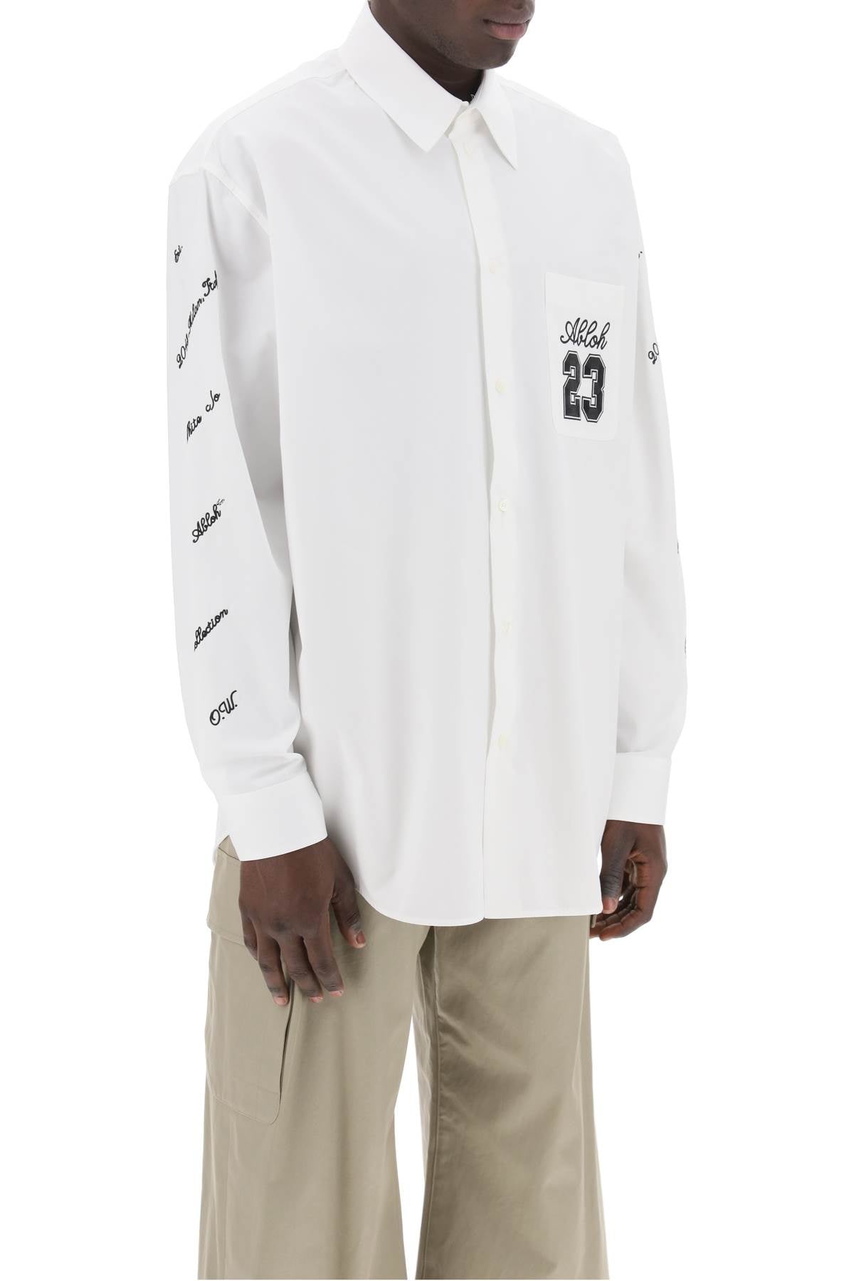 Off-White "oversized shirt with image 1