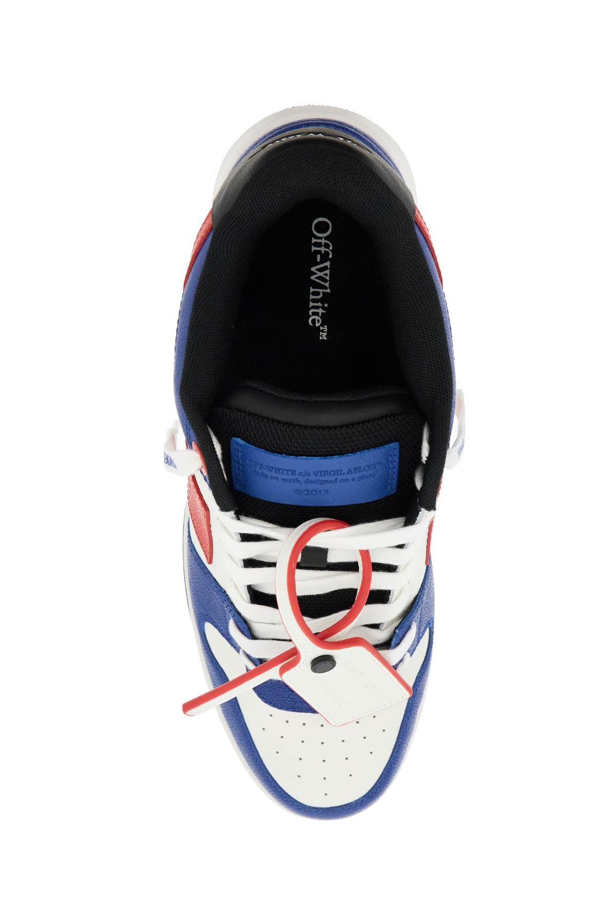 Off-White Out of Office Leather Sneakers with Arrow Detail image 1