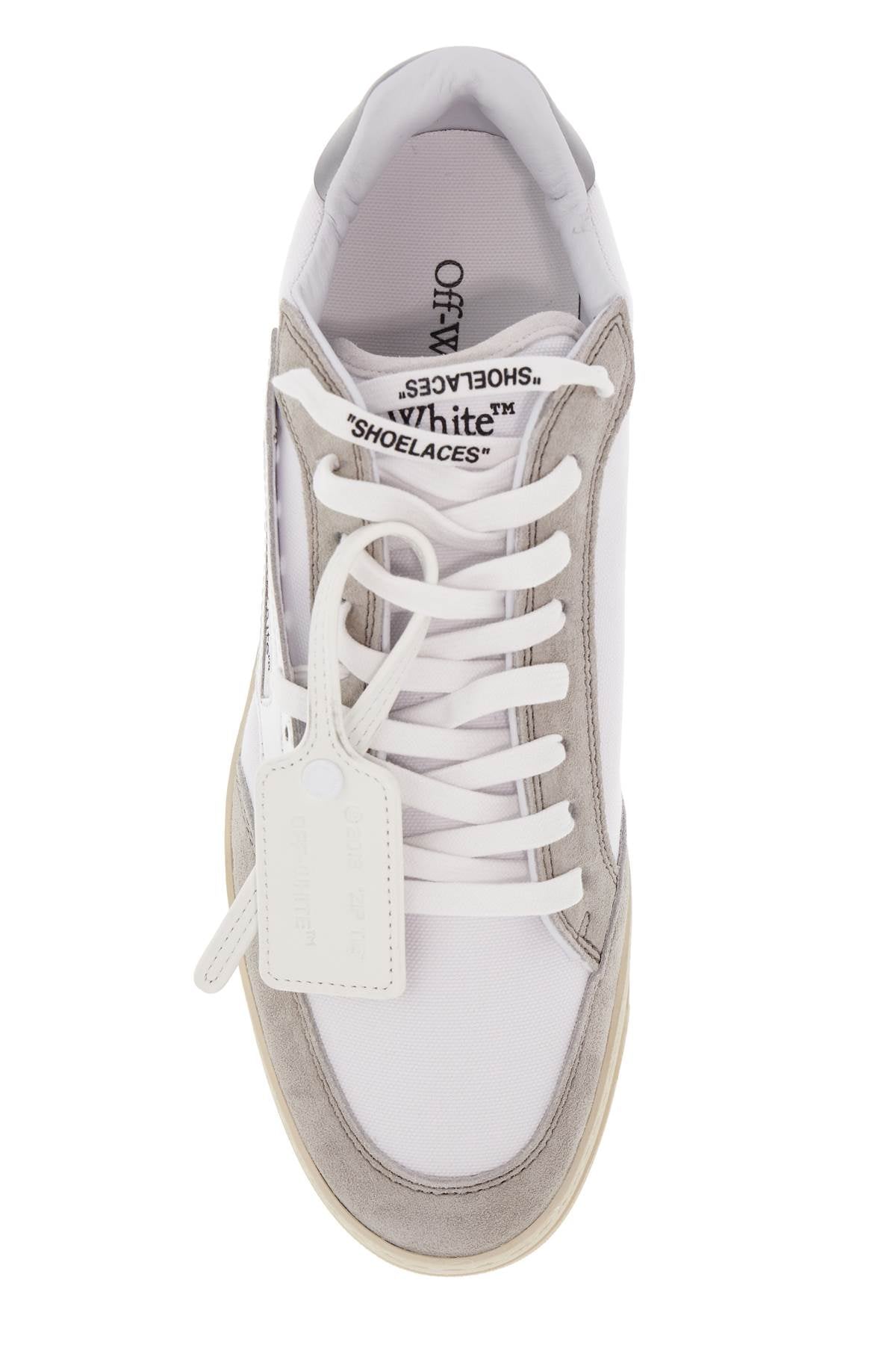 Off-White 5.0 Canvas and Leather Sneakers image 1