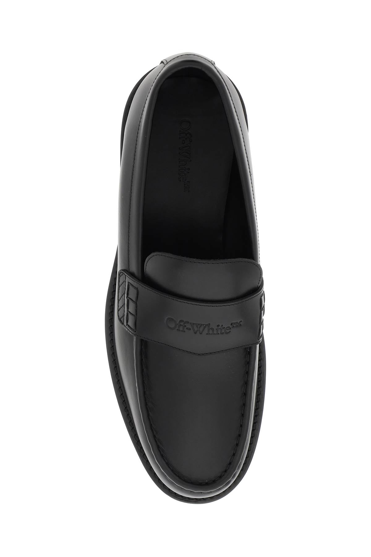 Off-White leather loafers for image 1