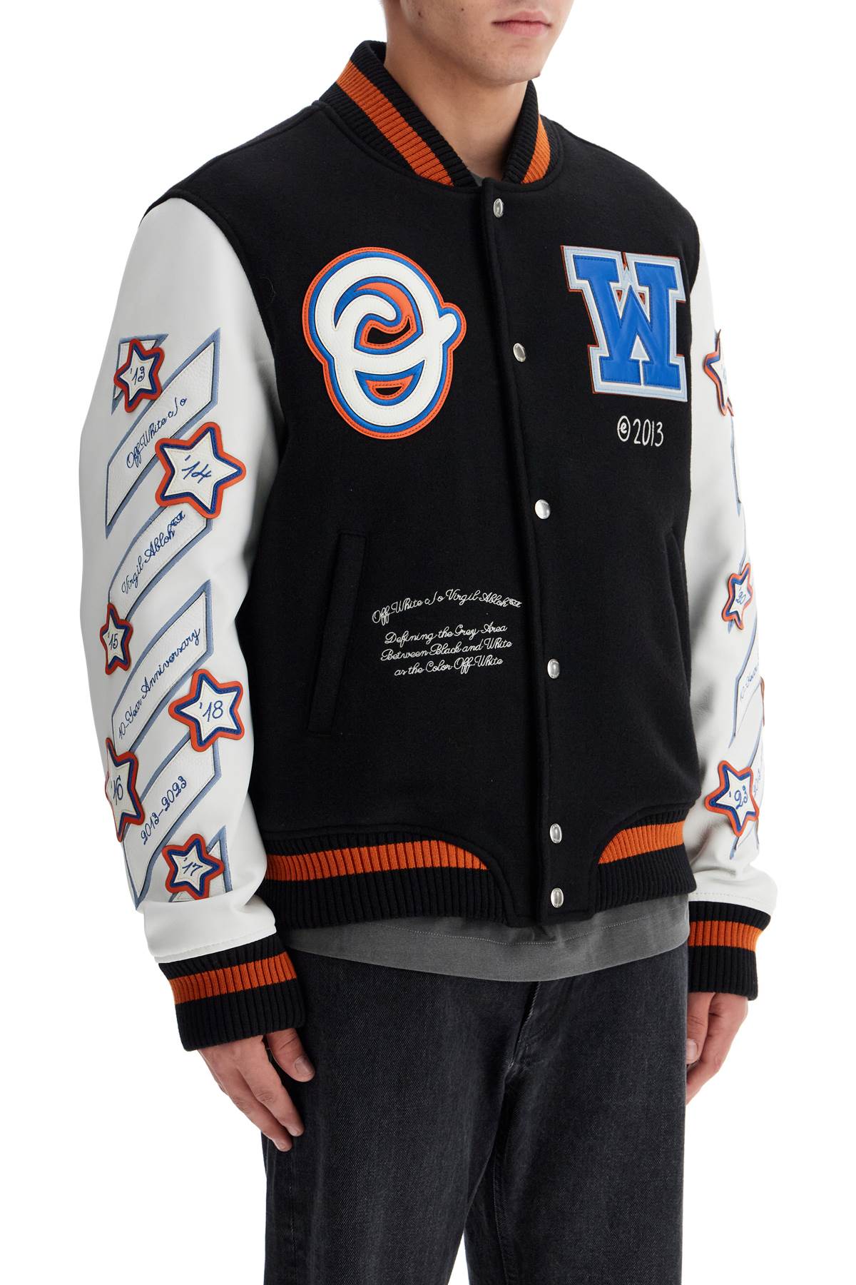 Off-White Wizard Bomber Varsity Jacket image 1