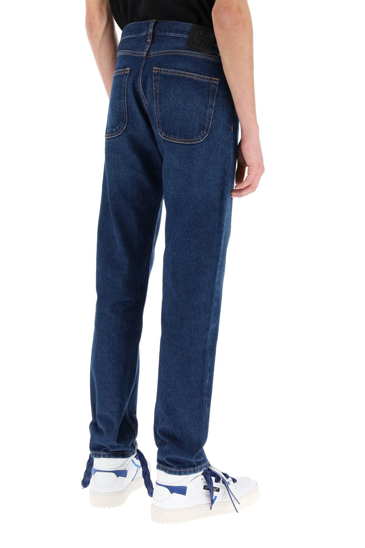 Off-White Tapered Fit Jeans image 3