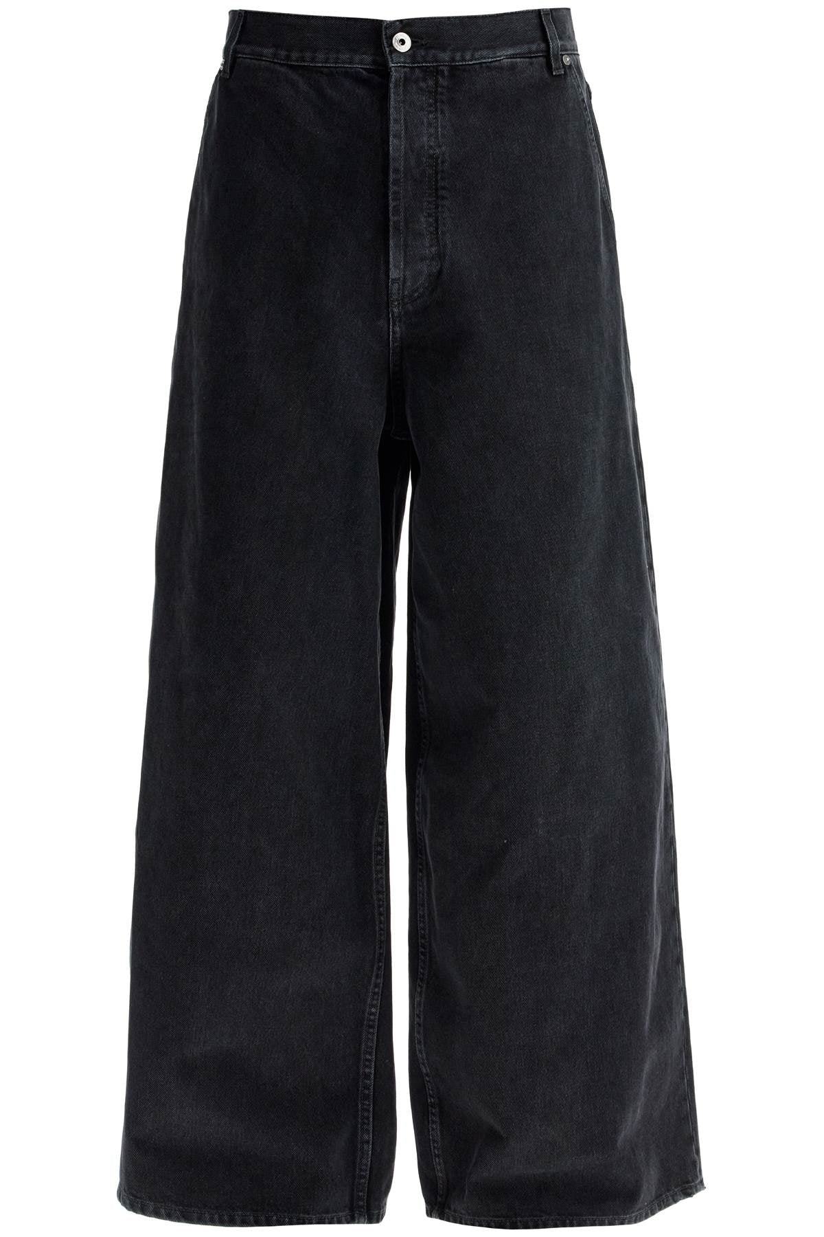 Off-White wide five-pocket jeans with spacious image 0