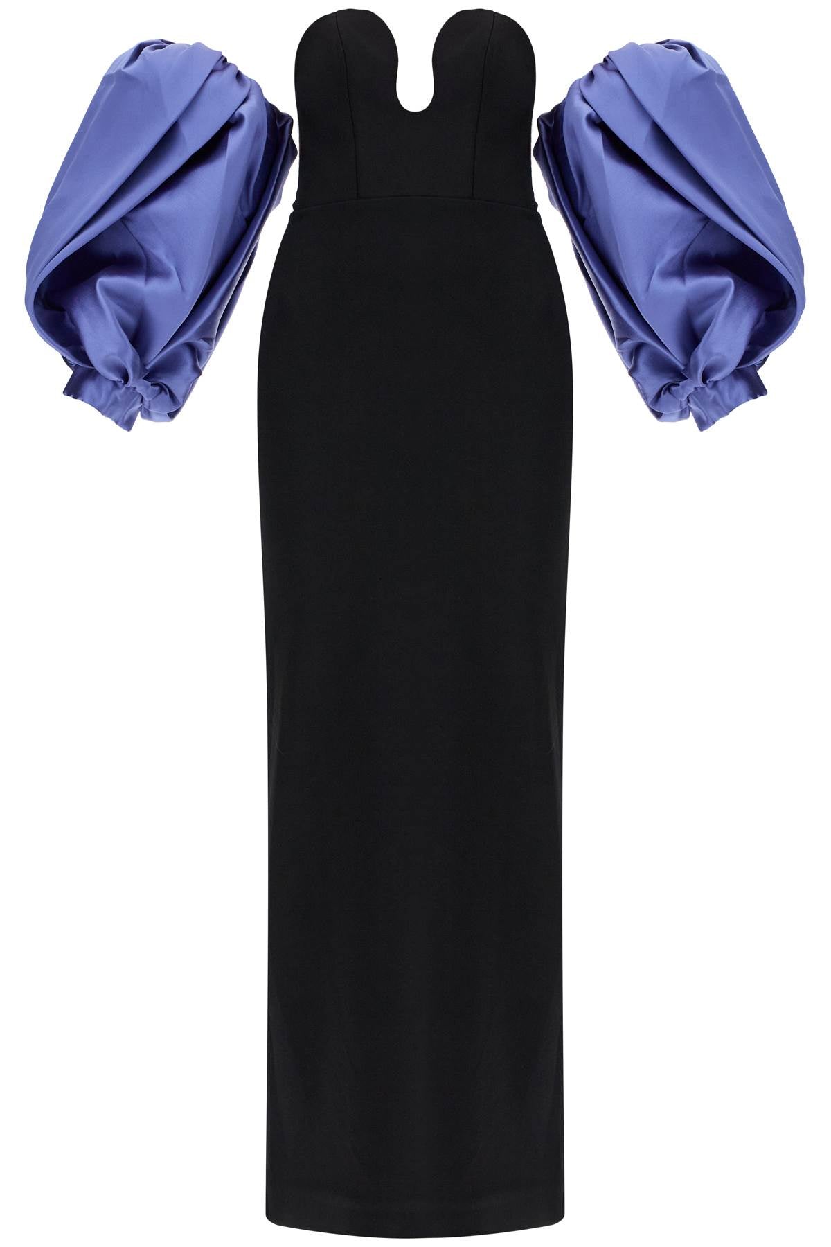 Solace London Karina Long Dress with Removable Sleeves image 0