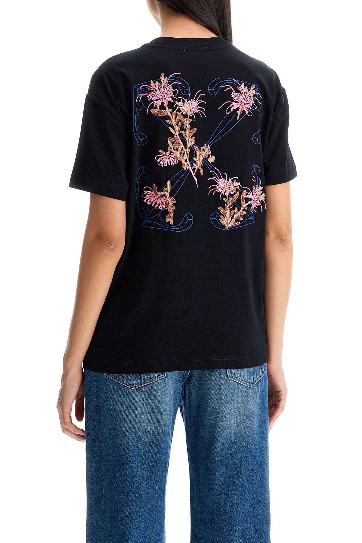 Off-White pinkflower arrow t-shirt image 2