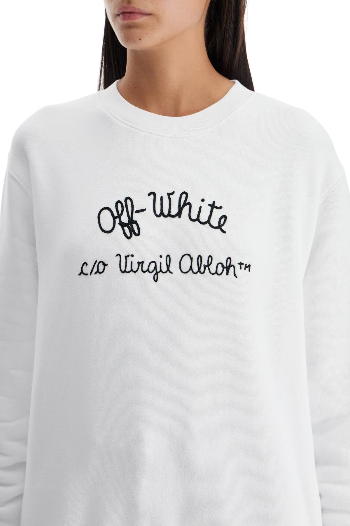 Off-White crewneck sweatshirt with image 3