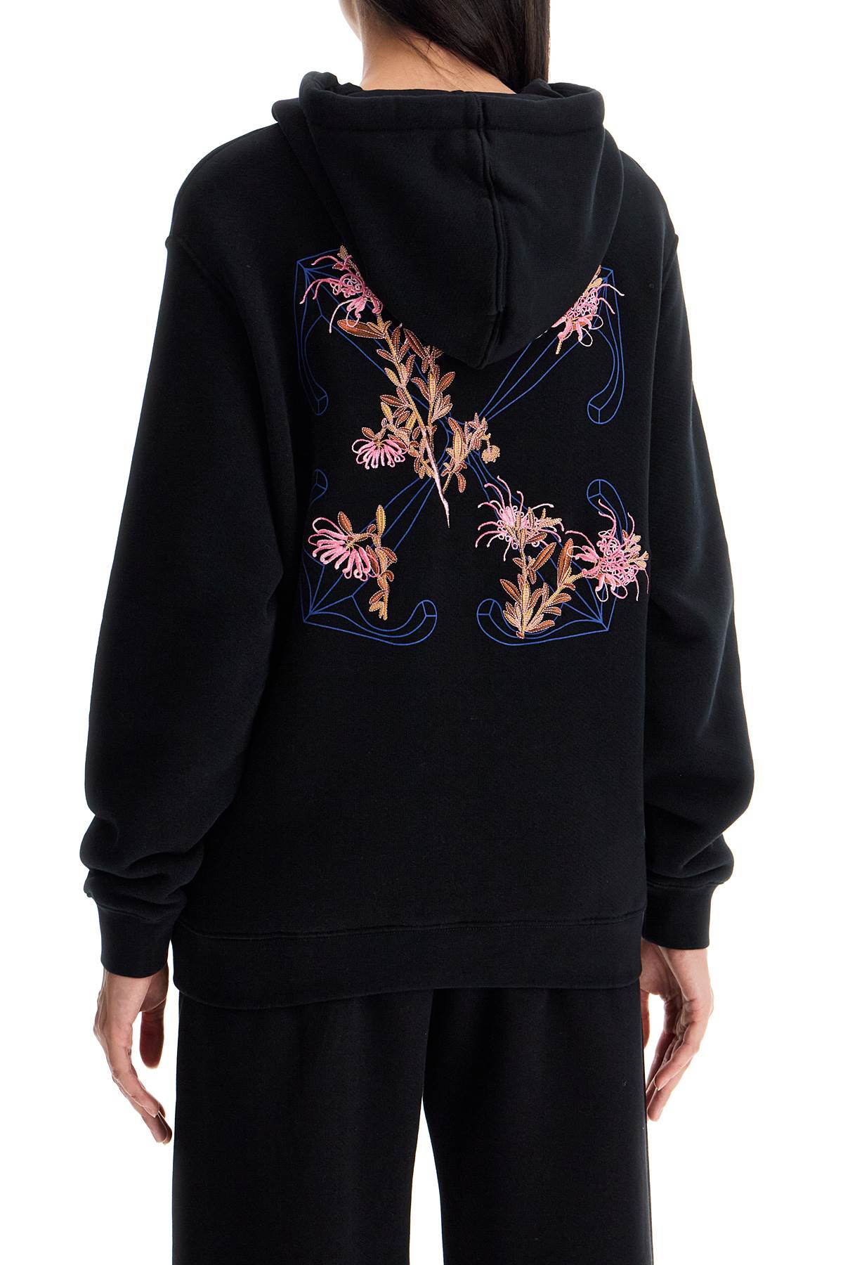 Off-White "pinkflower arrow hooded sweat image 2