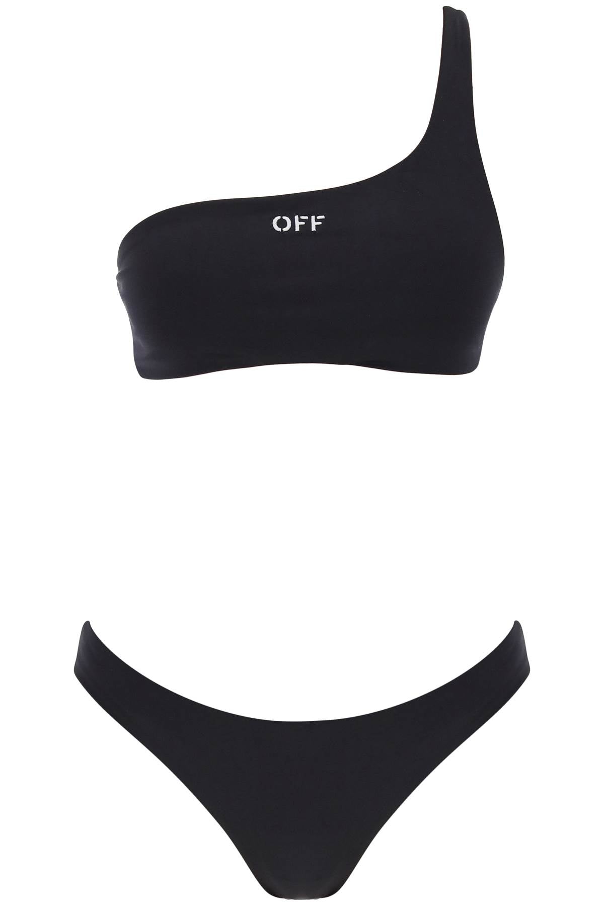 Off-White embroidered logo bikini set with image 0