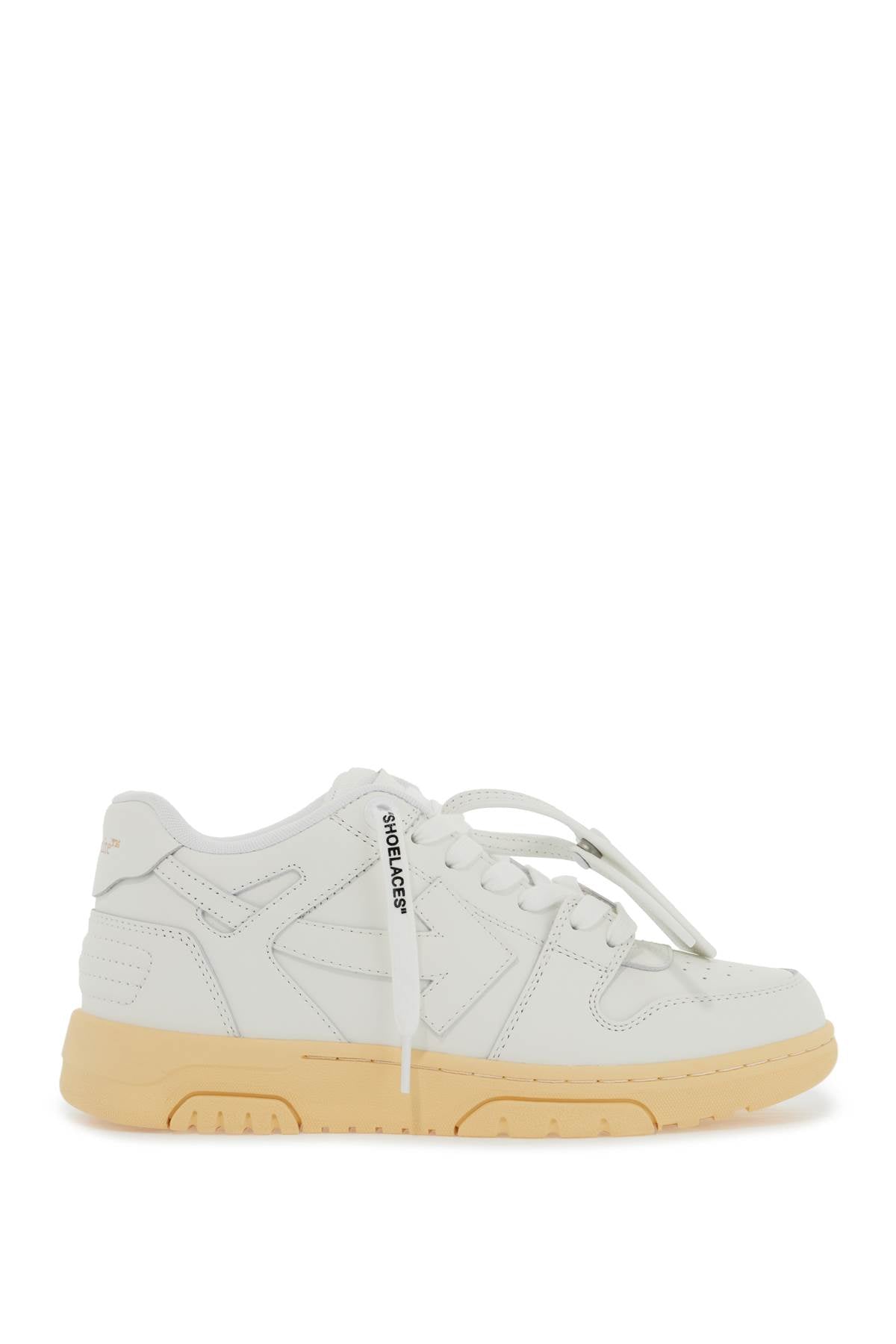 Off-White Out of Office Leather Sneakers with Arrow Detail image 0