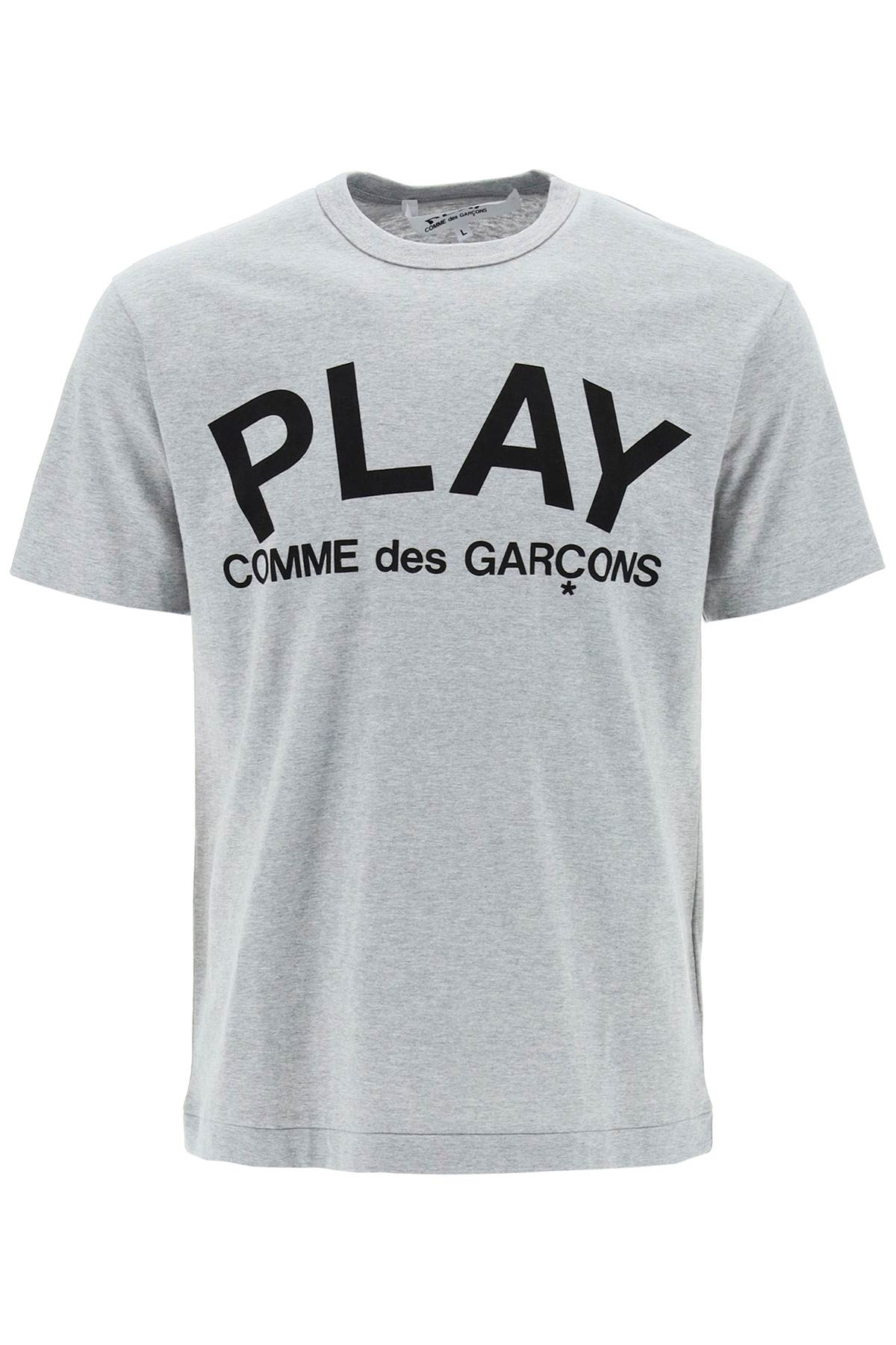 Comme des Garçons Play Cotton T-Shirt with Heart Logo image 0