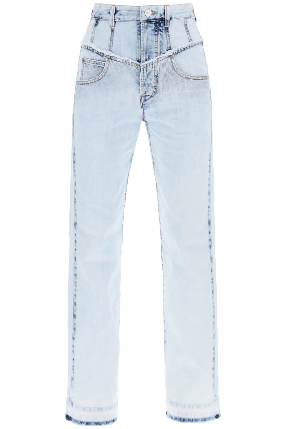 Isabel Marant noemie straight leg jeans image 0