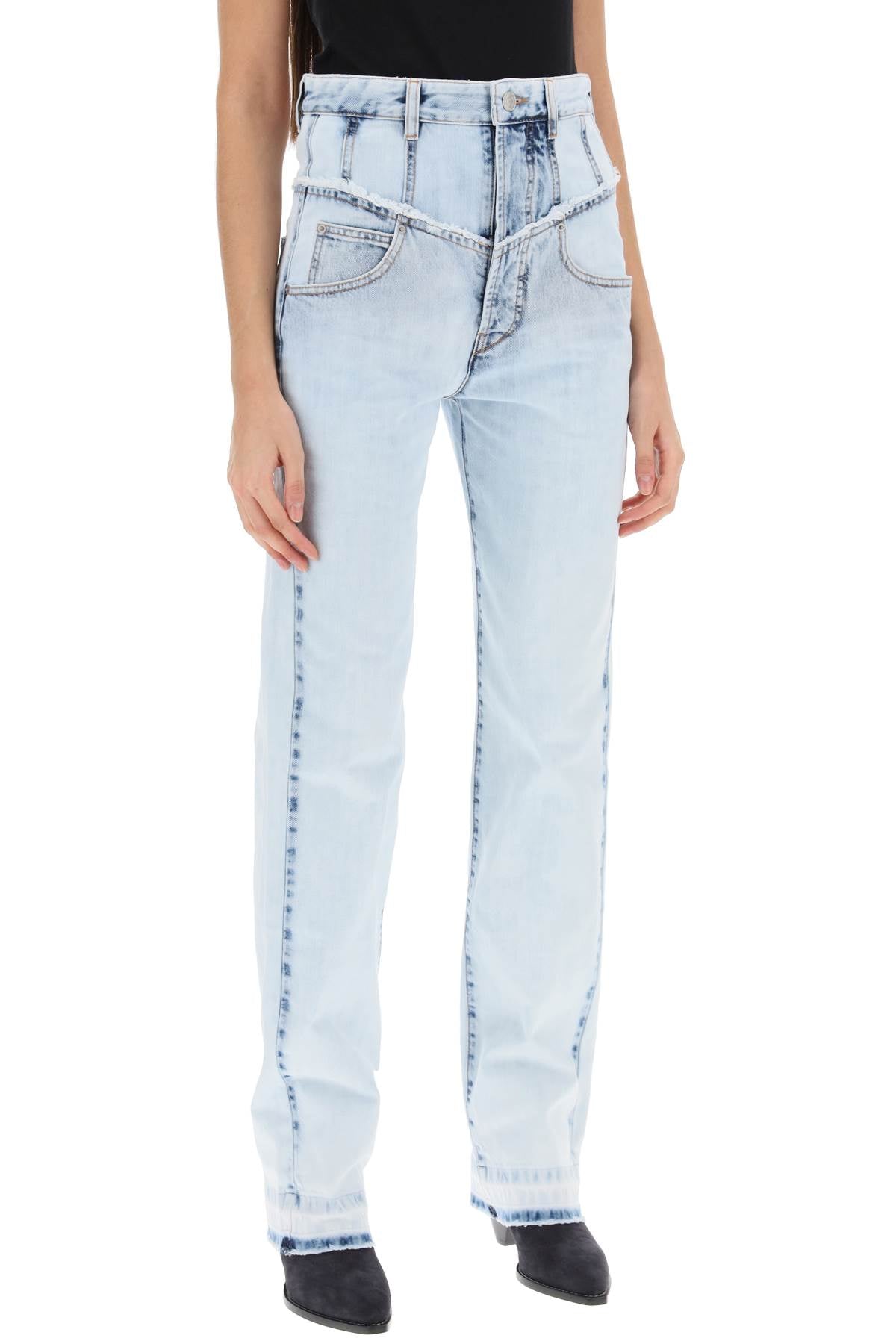 Isabel Marant noemie straight leg jeans image 1