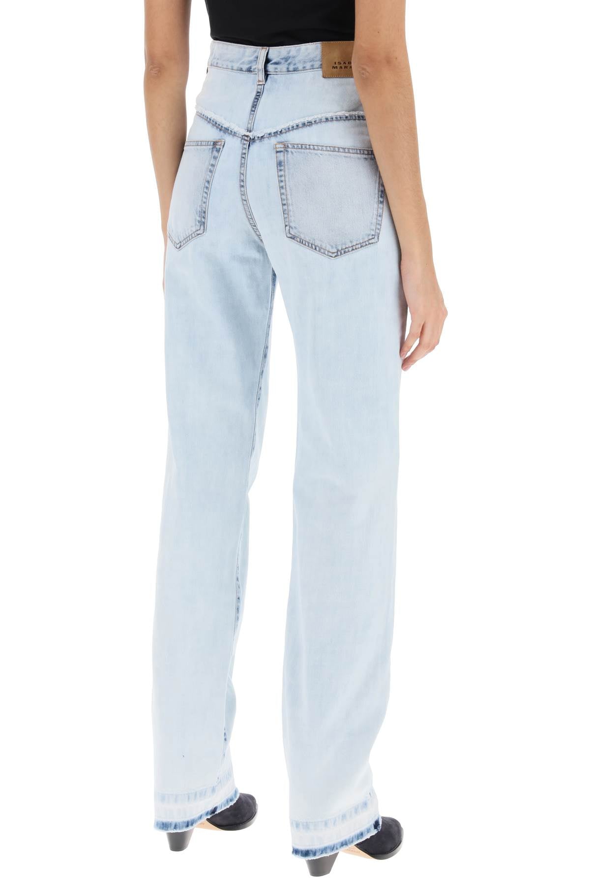 Isabel Marant noemie straight leg jeans image 2