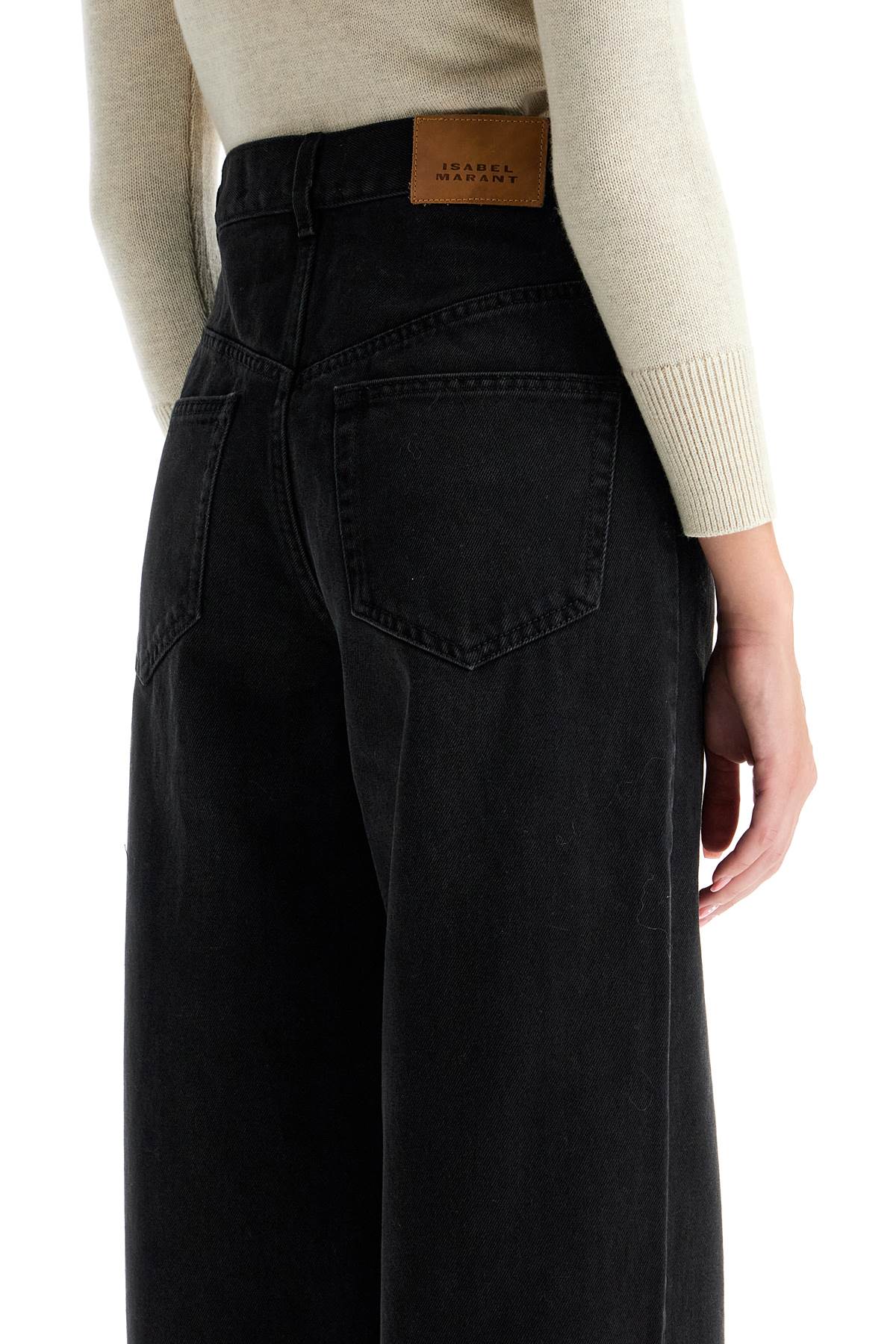 Isabel Marant Joanny High-Waist Straight Jeans image 3