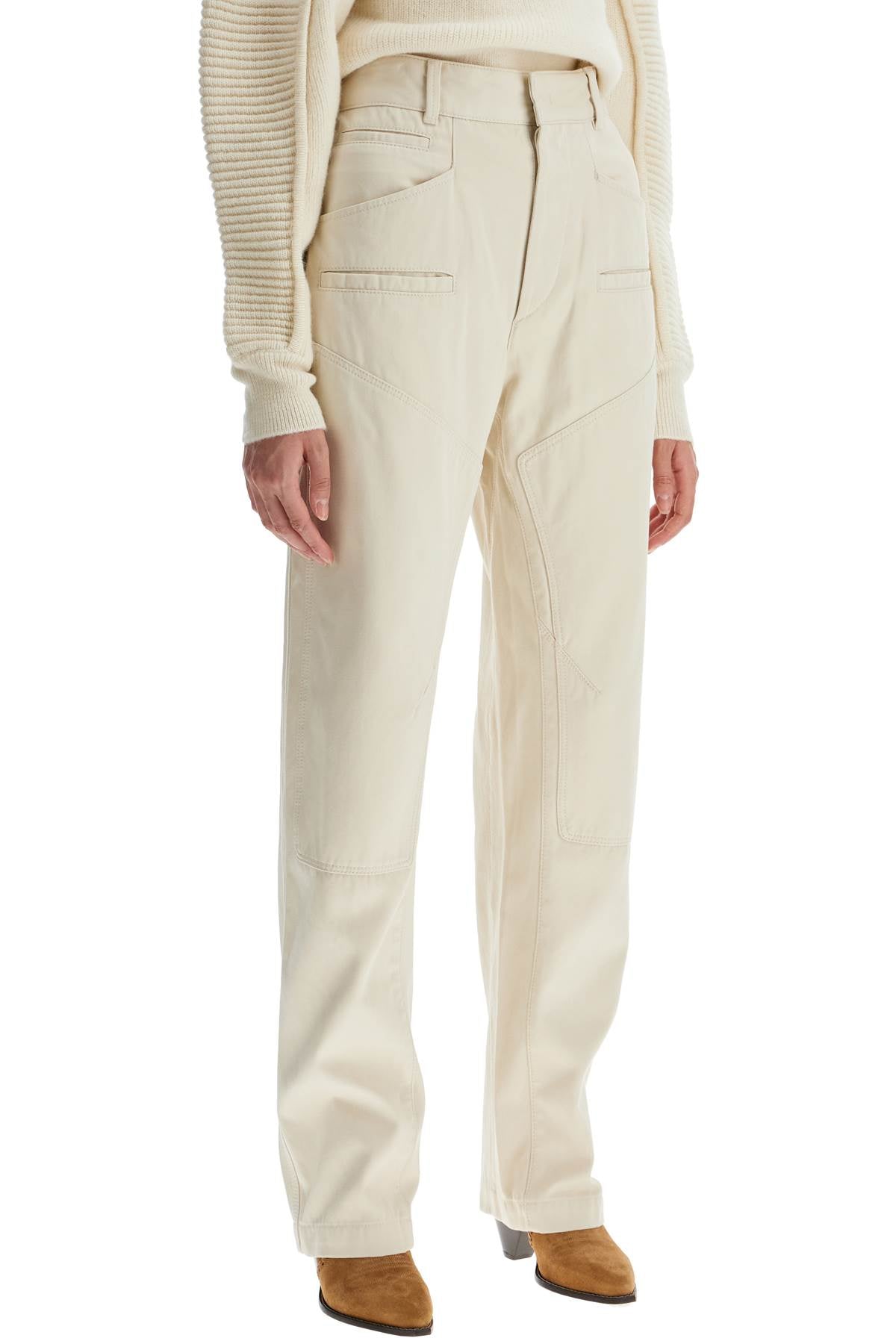 Isabel Marant Emmy Multi-Pocket High-Waisted Pants image 1