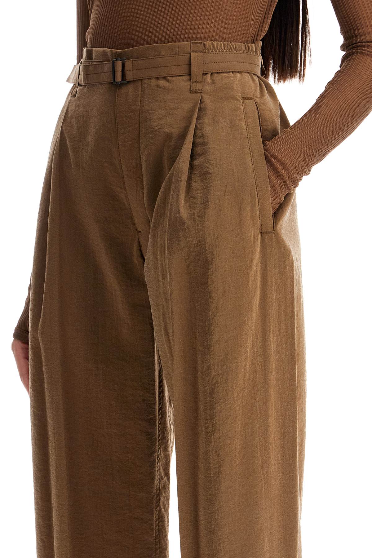 Lemaire Dry Silk Tapered Pants for Men image 3