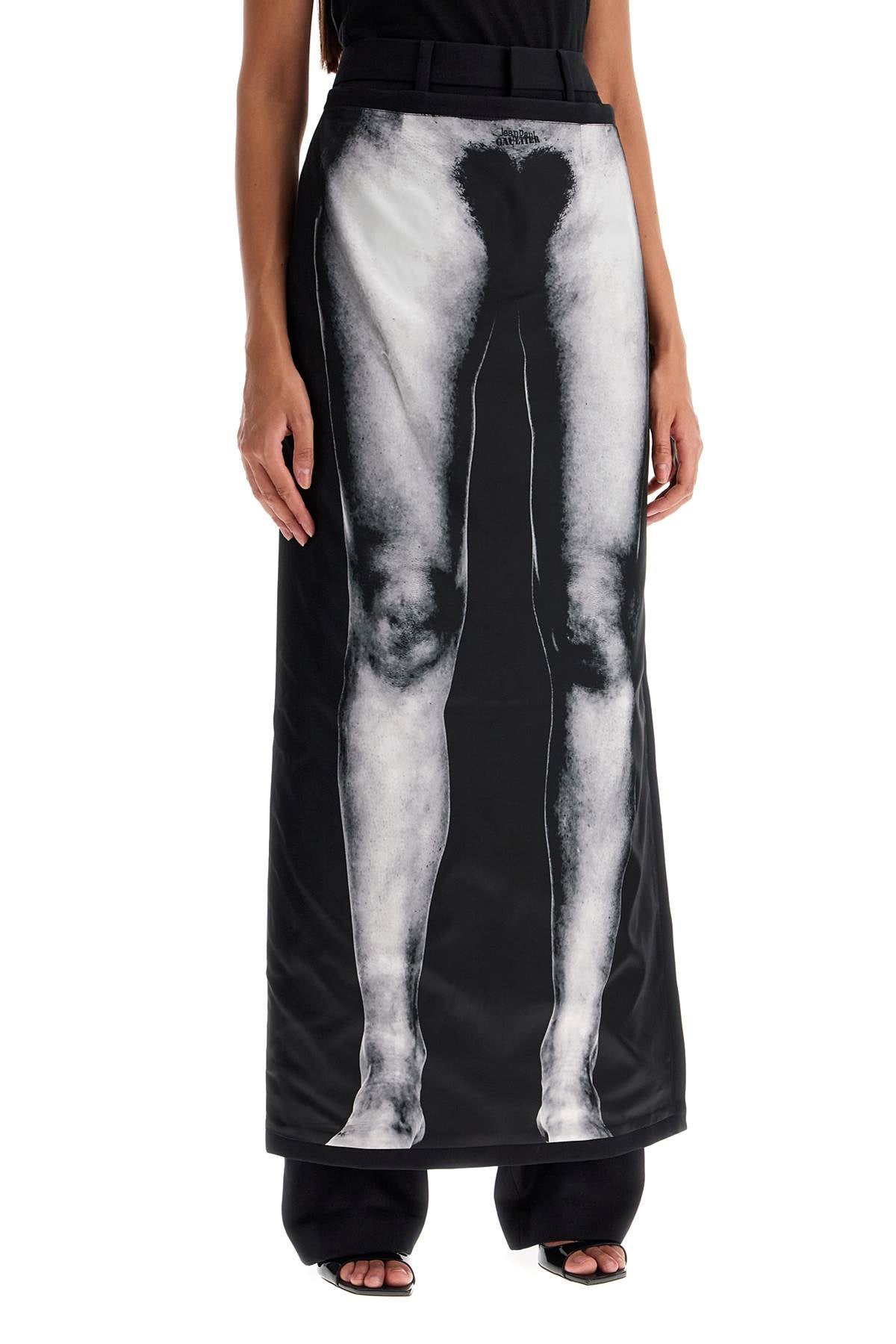 Jean Paul Gaultier Wool Pants with Removable Marinière Body Panel image 1