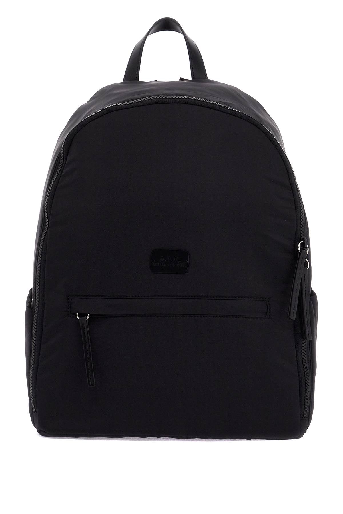 A.P.C. Nylon Backpack with Logo Plate image 0