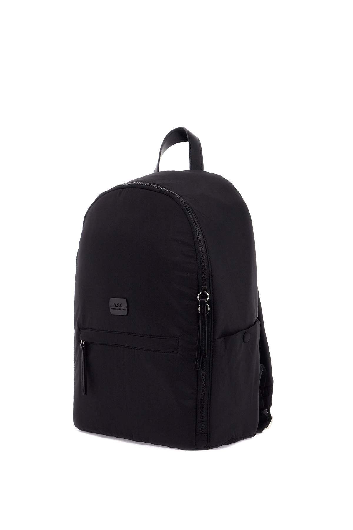 A.P.C. Nylon Backpack with Logo Plate image 2