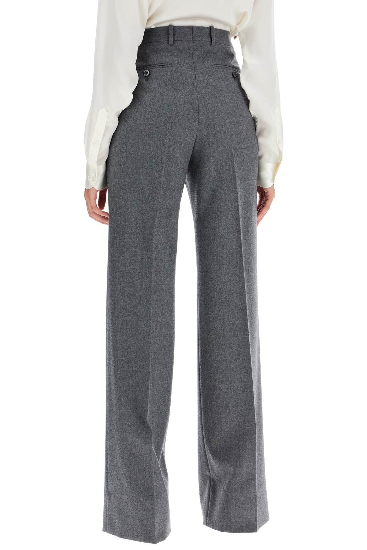 Tom Ford Men's Wool Flannel Bootcut Trousers image 2