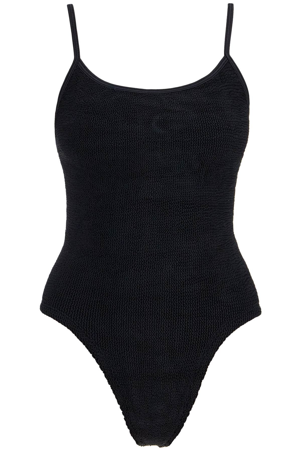 Hunza G. Petra One-Piece Swimsuit: 90s Inspired, Crinkle Fabric image 0