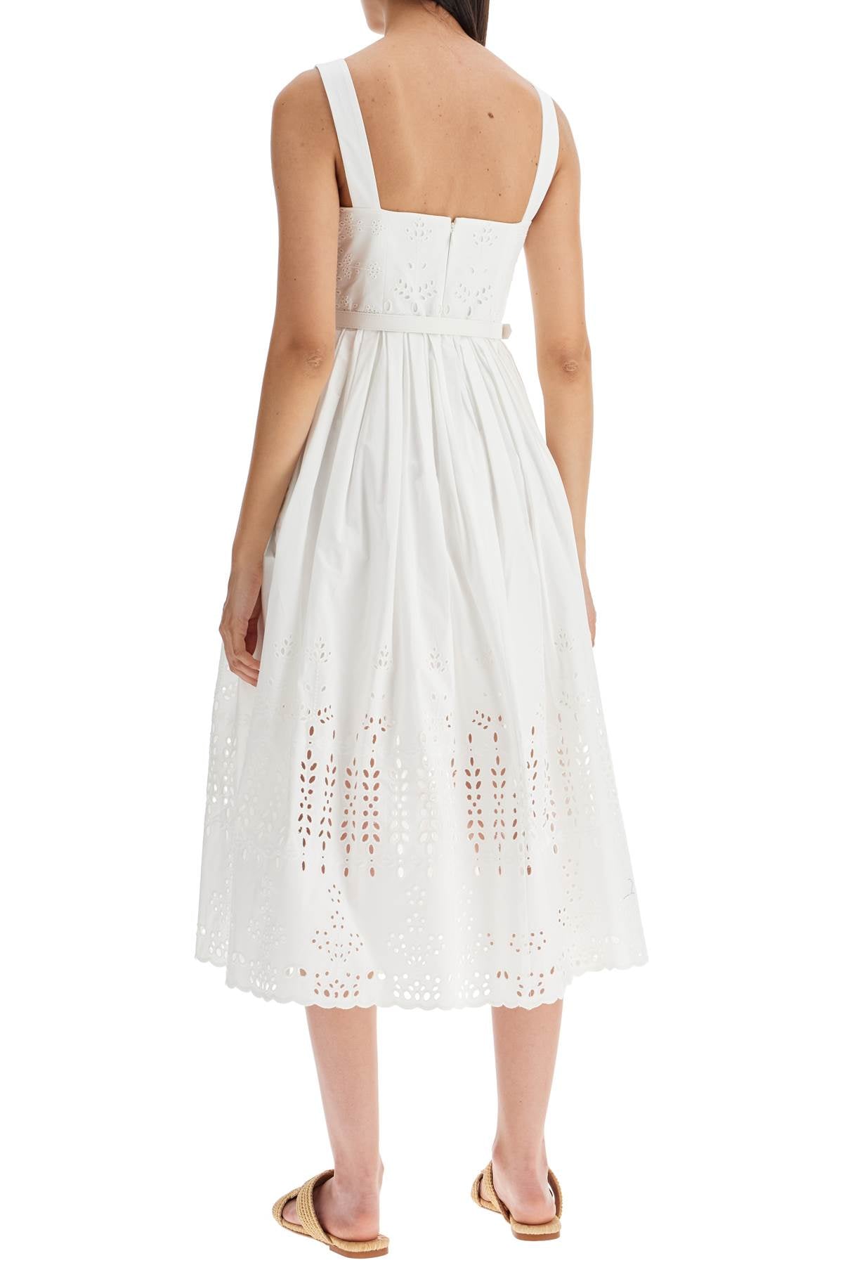 Self Portrait sangallo lace midi dress image 2