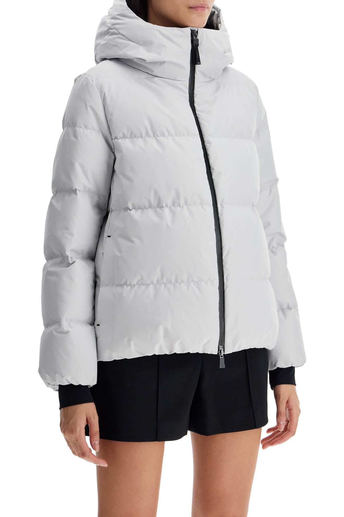 Herno Laminar Short Down Jacket with Hood image 1