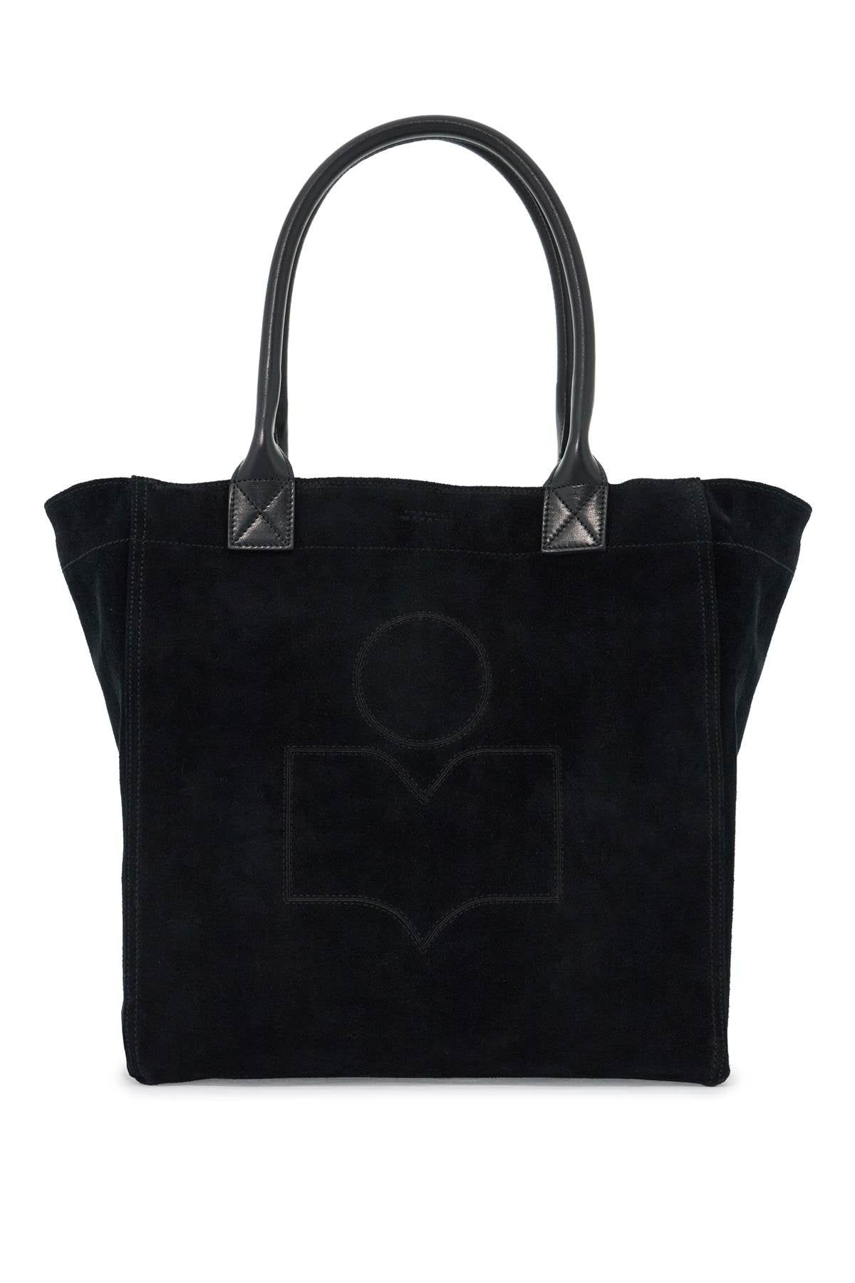 Isabel Marant small suede tote bag yenky in leather image 0