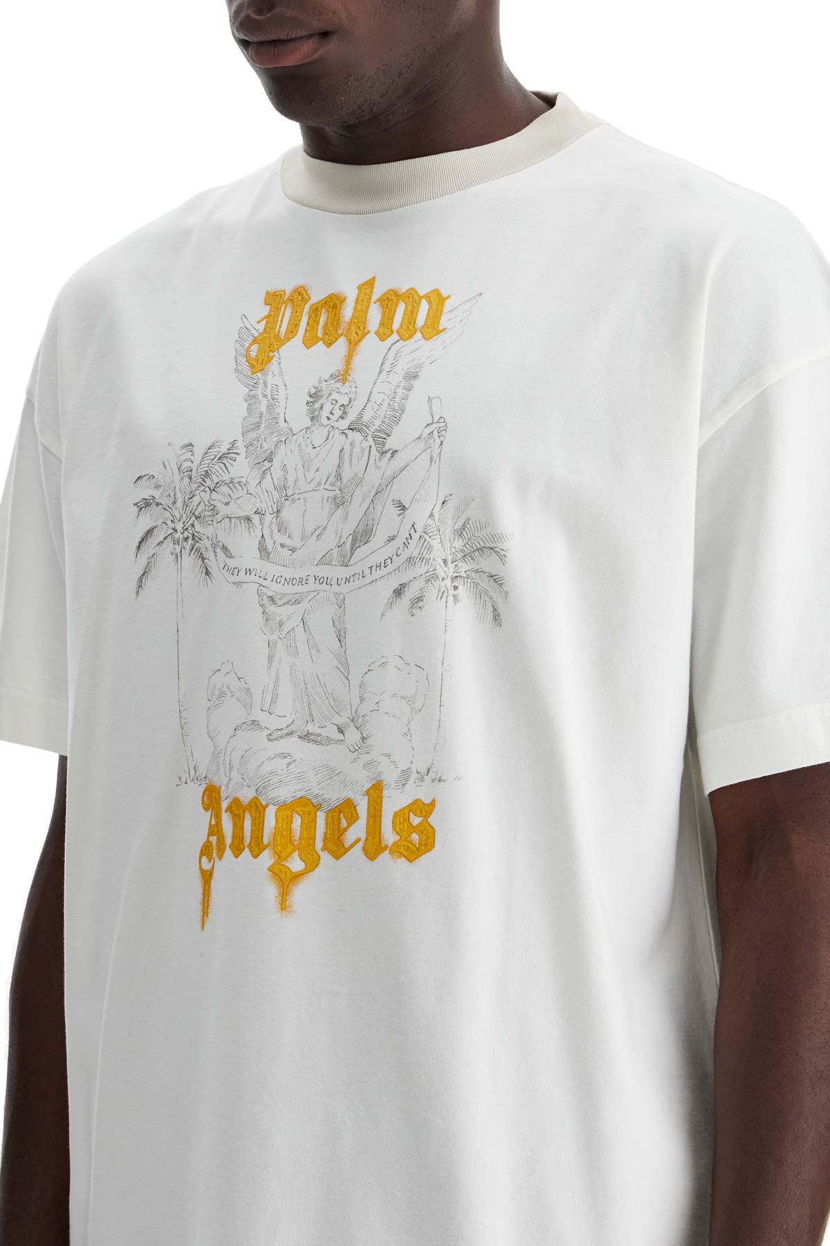 Palm Angels oversized pencil print image 3