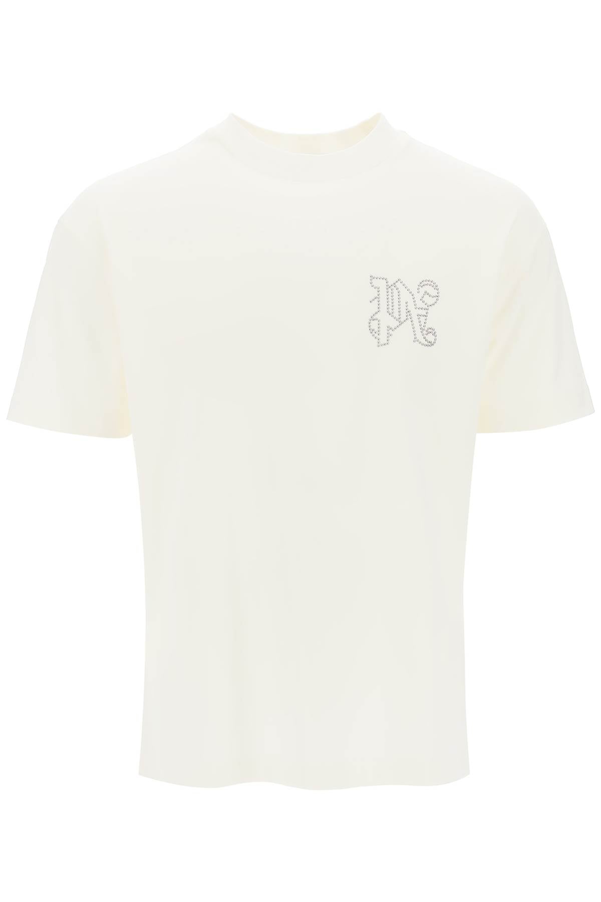 Palm Angels t-shirt with studded monogram image 0