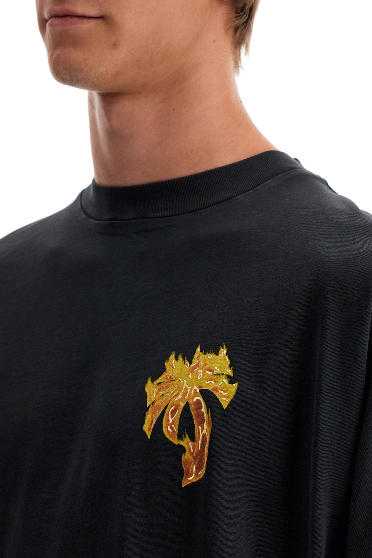 Palm Angels "burning palm oversized t image 3