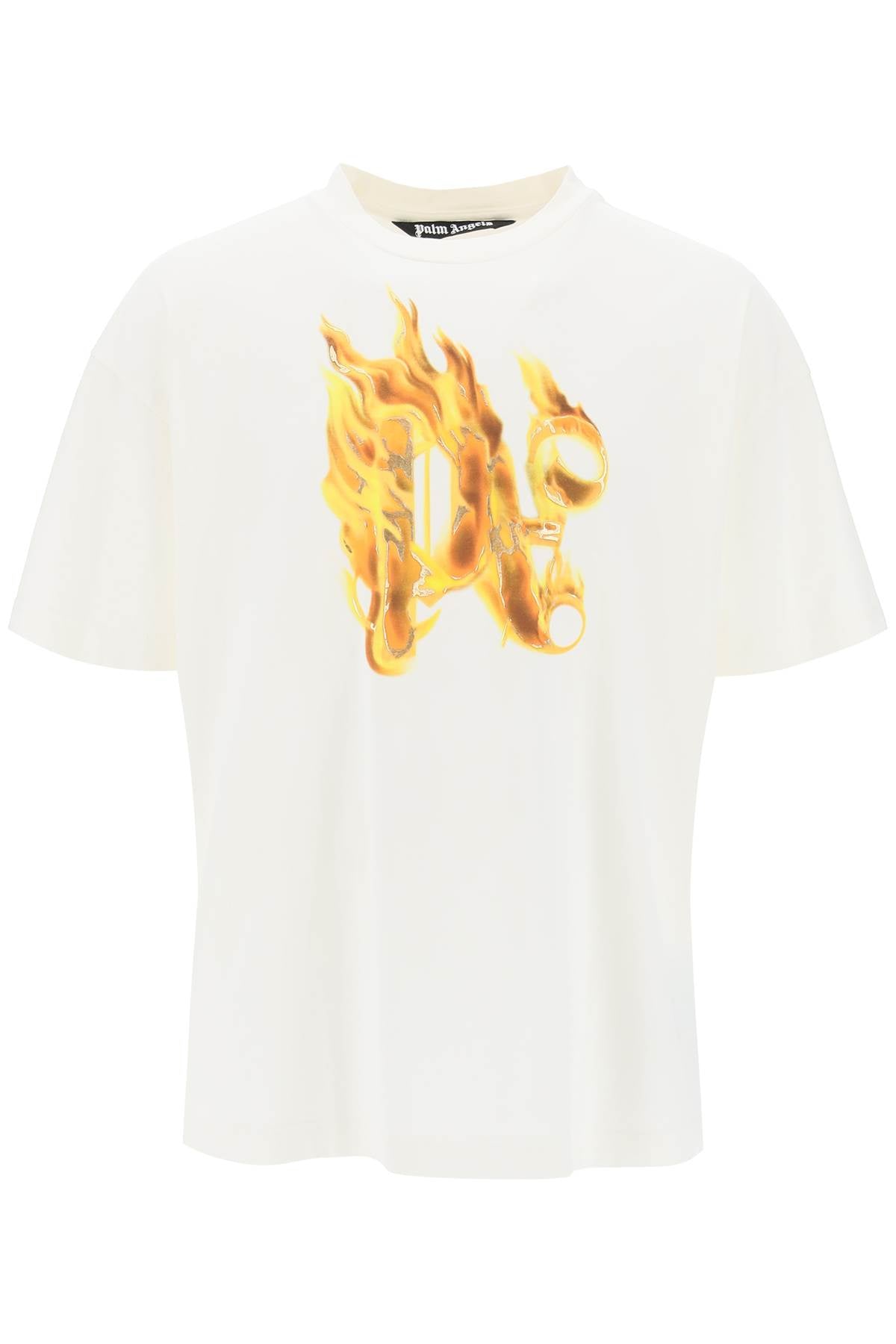 Palm Angels "burning monogram t image 0