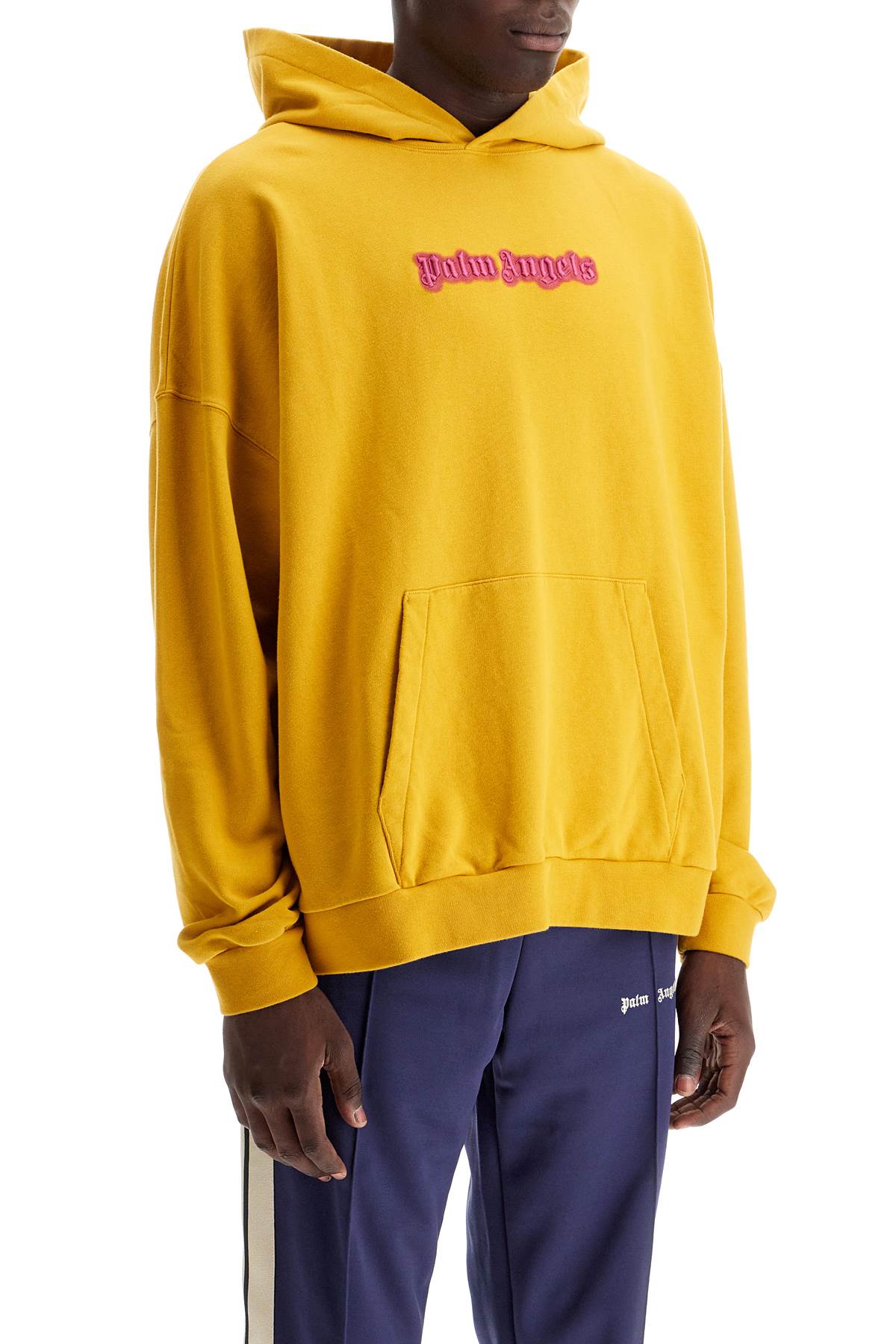 Palm Angels Boxy Oversized Logo Sweatshirt image 1