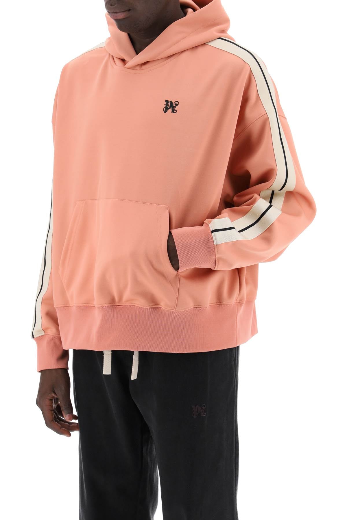 Palm Angels "track sweatshirt with contrasting bands image 3