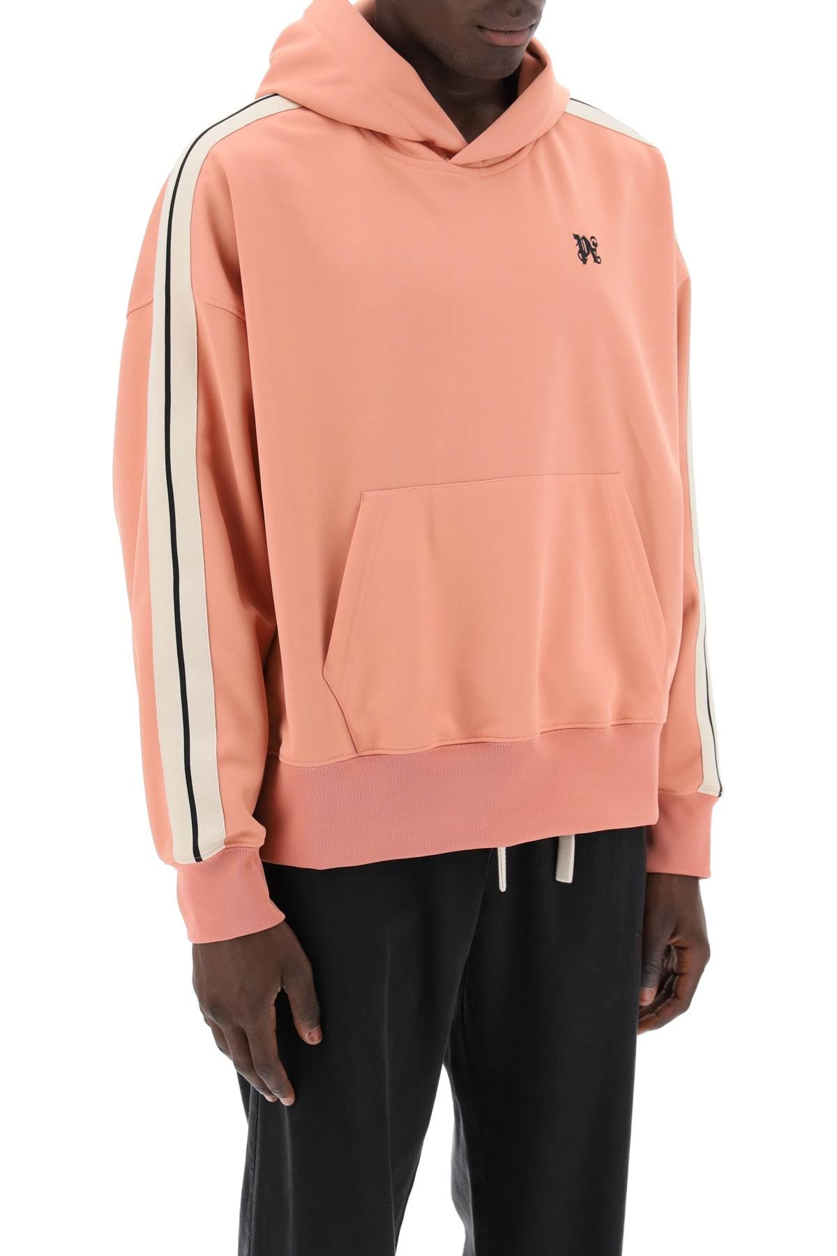 Palm Angels "track sweatshirt with contrasting bands image 1