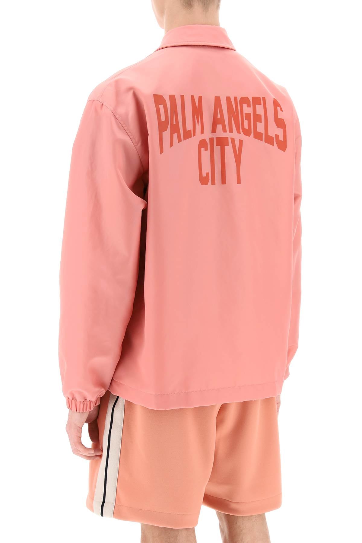 Palm Angels pa city coach jacket image 2