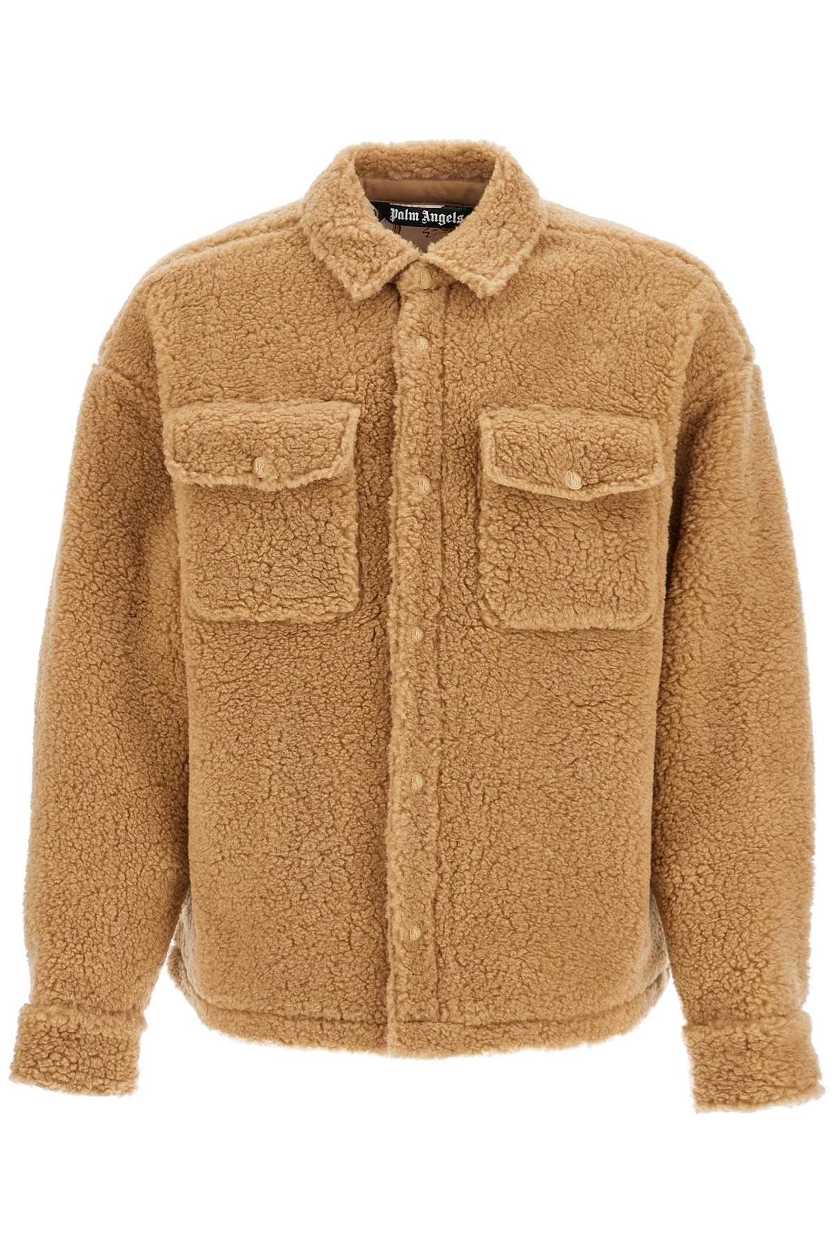 Palm Angels Teddy Bear Overshirt for Men image 0