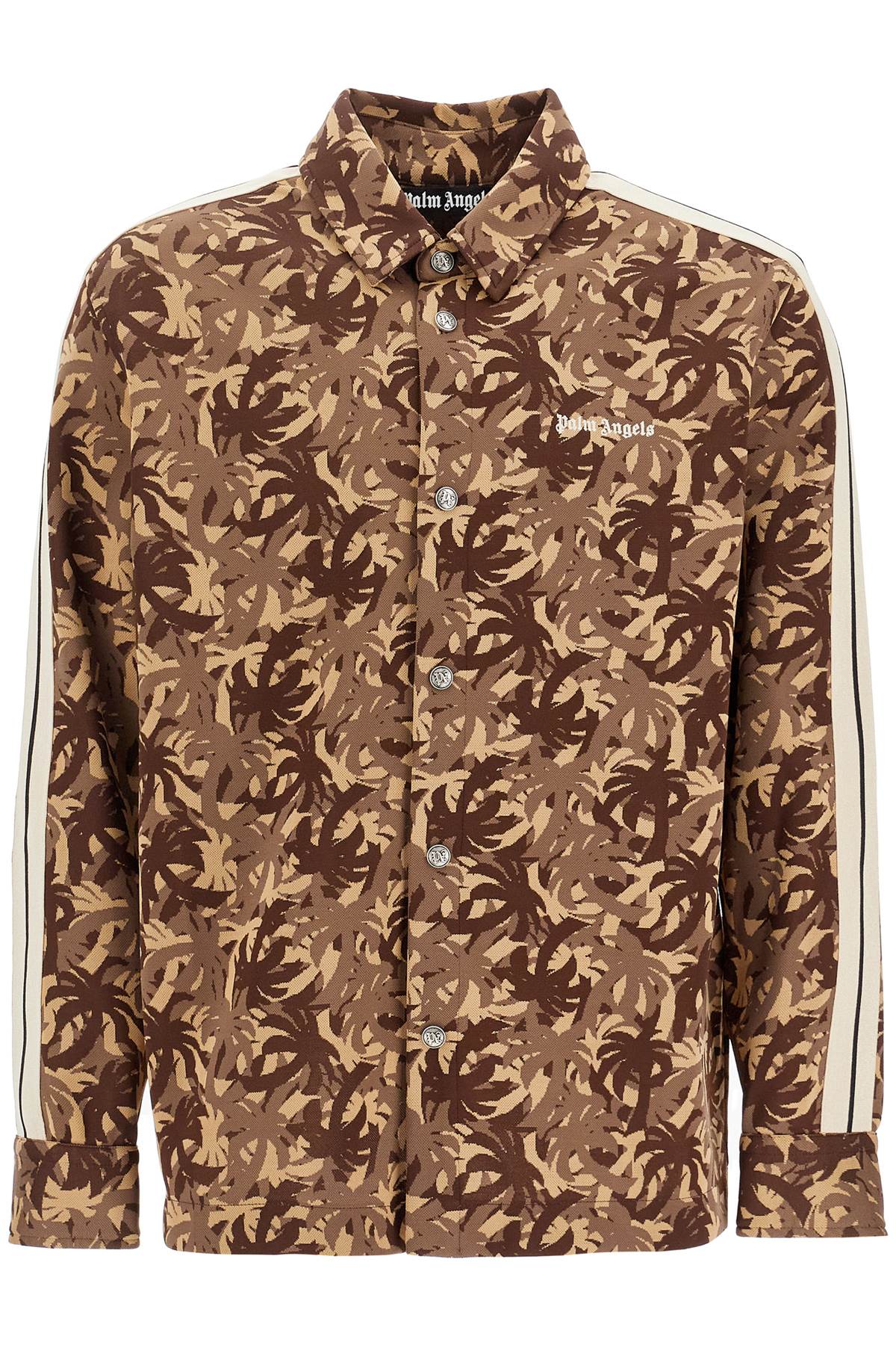 Palm Angels camouflage track overshirt image 0