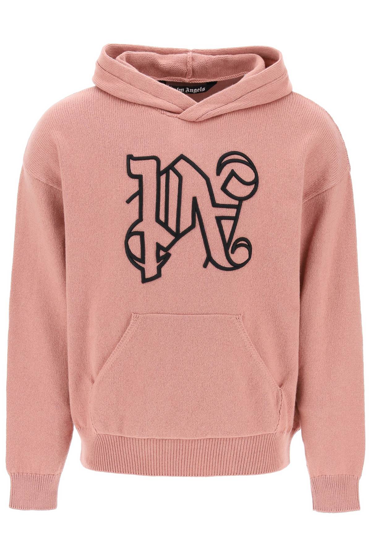 Palm Angels Oversized Monogram Knit Sweatshirt image 0