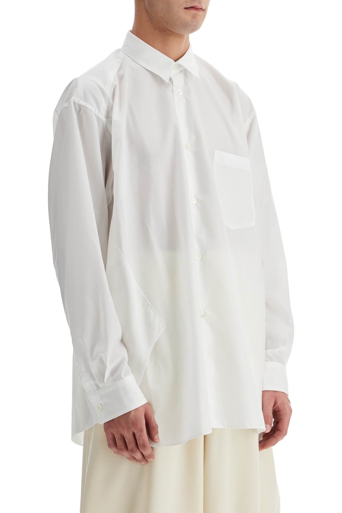 Comme des Garçons Homme Plus Twisted Effect Technical Shirt image 1