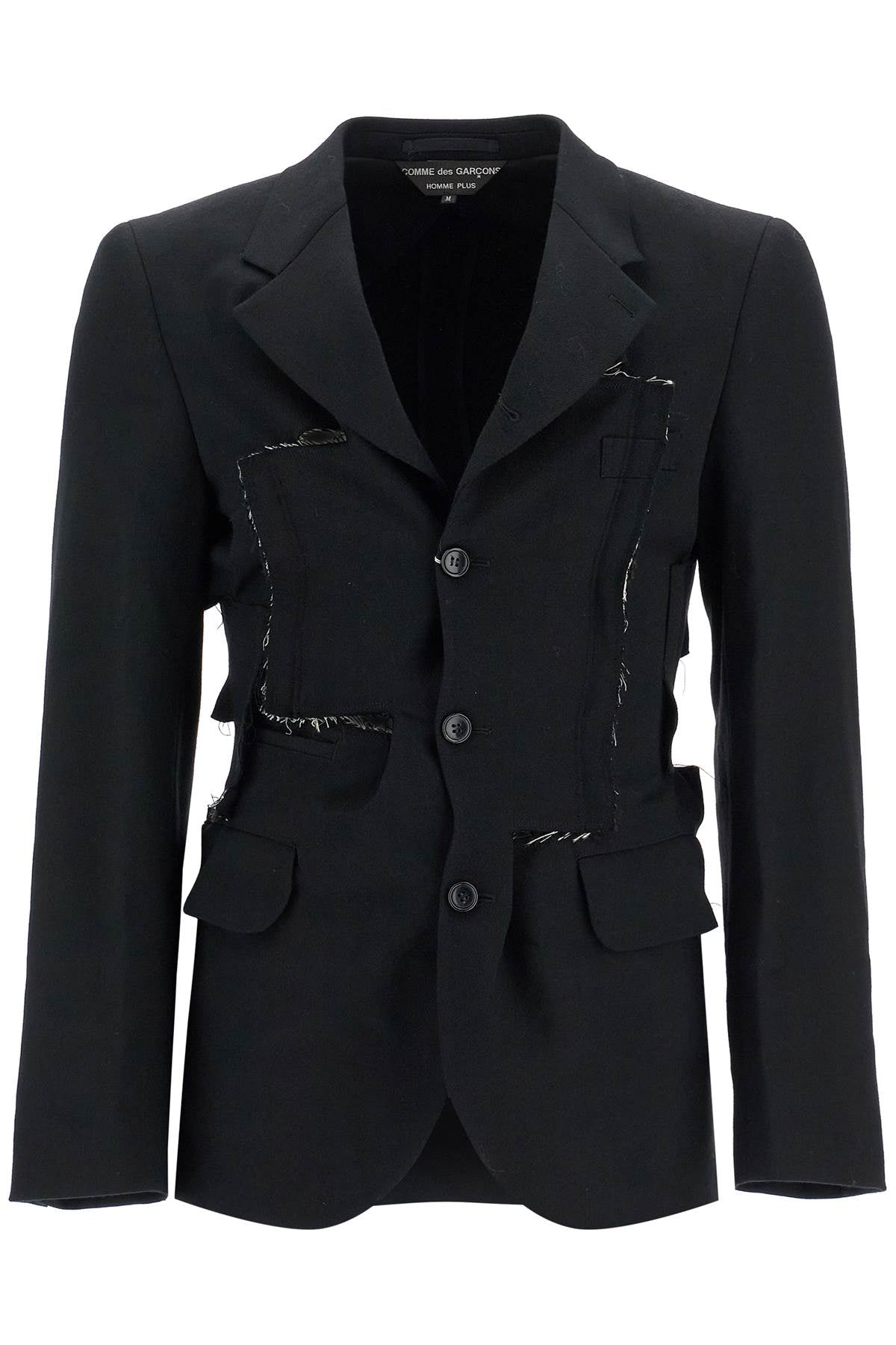 Comme Des Garçons Homme Plus Reconstructed Wool Blend Jacket image 0