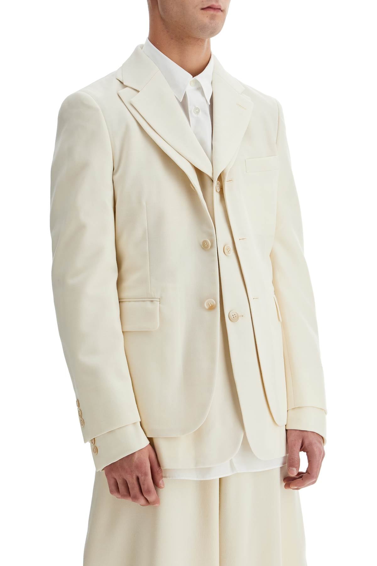 Comme des Garçons Homme Plus Double Layer Wool Blazer image 1