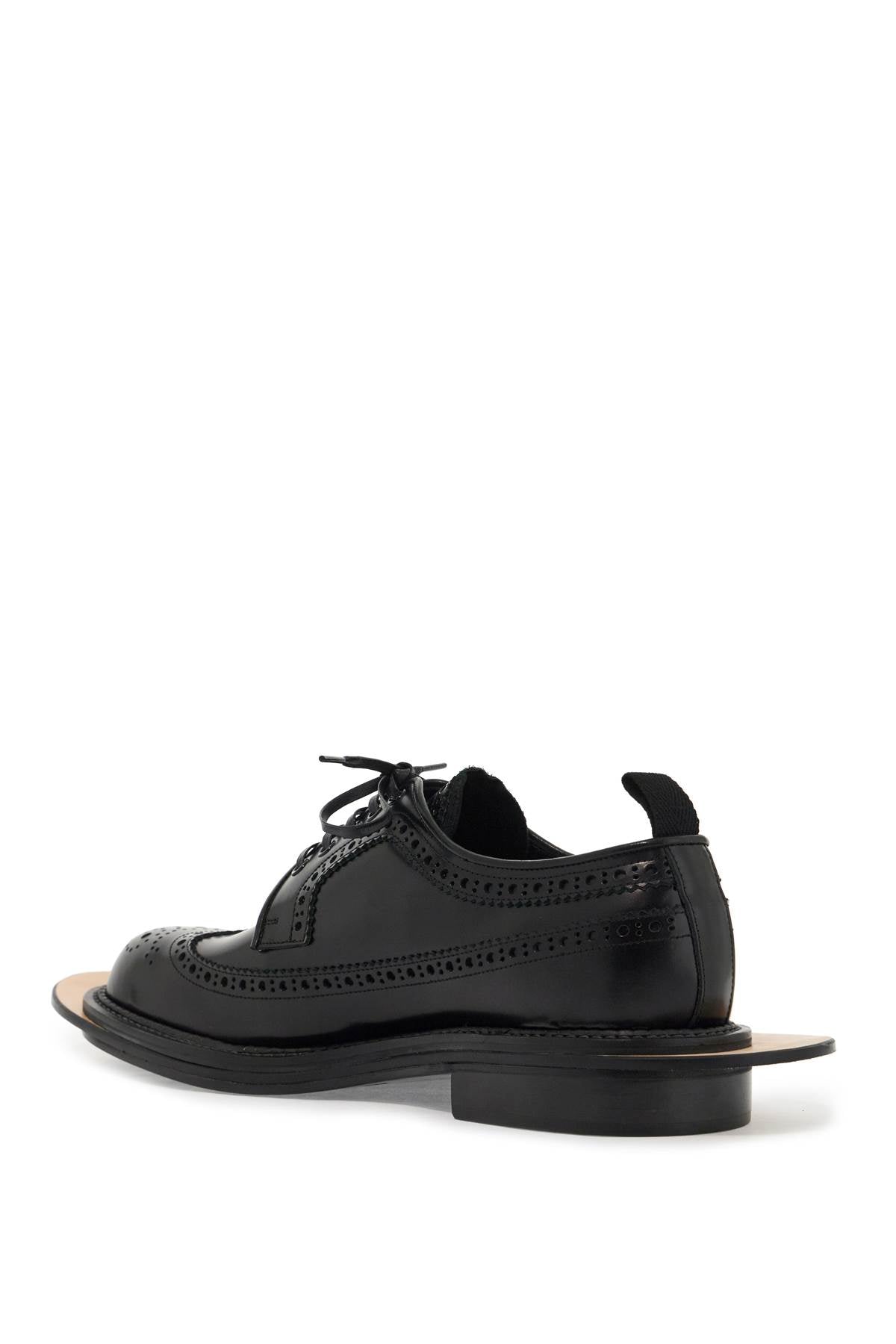 Comme des Garçons Homme Plus Lace-Up Floating Leather Shoes image 2