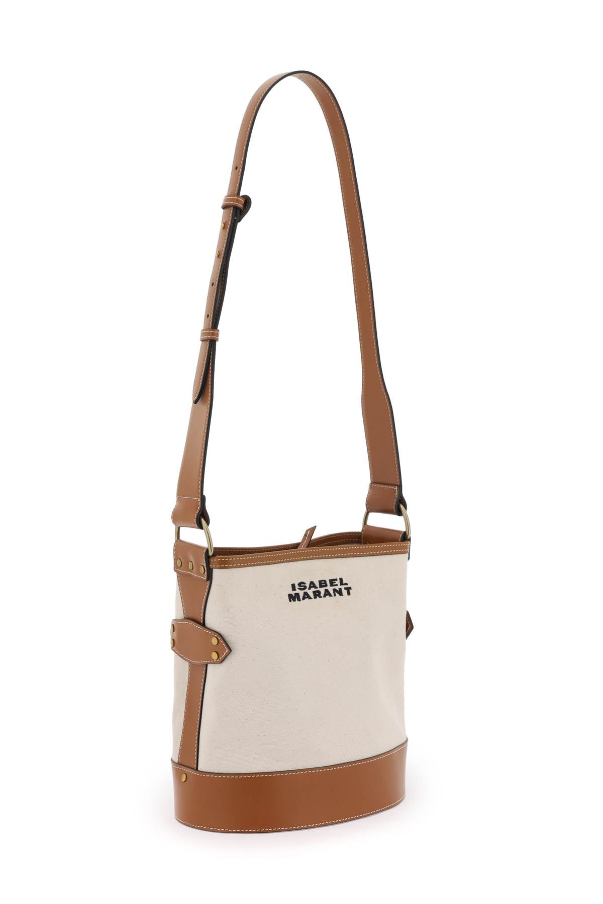 Isabel Marant samara cotton canvas shoulder bag image 2